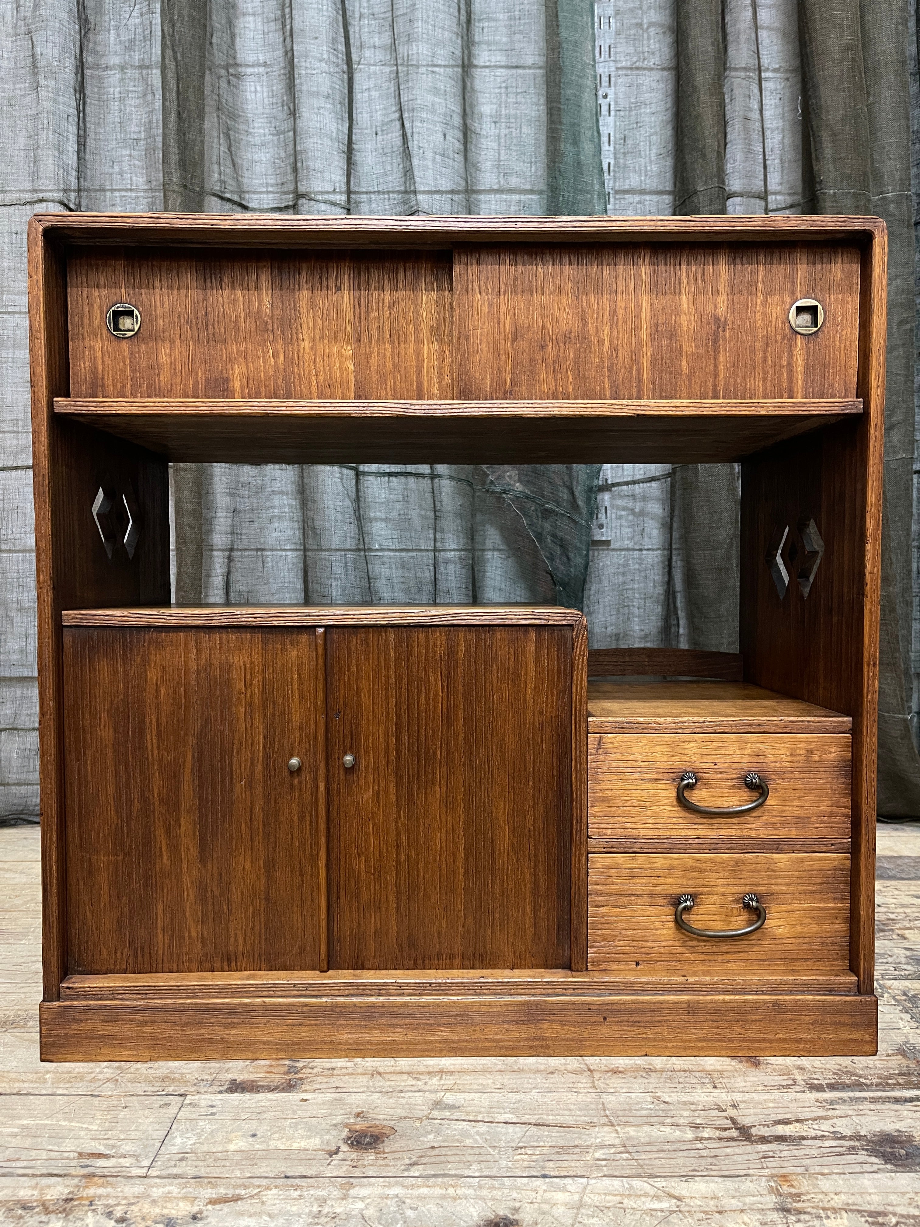 Cha Dana, Japanese Tea Cabinet - Paulownia | 1930's