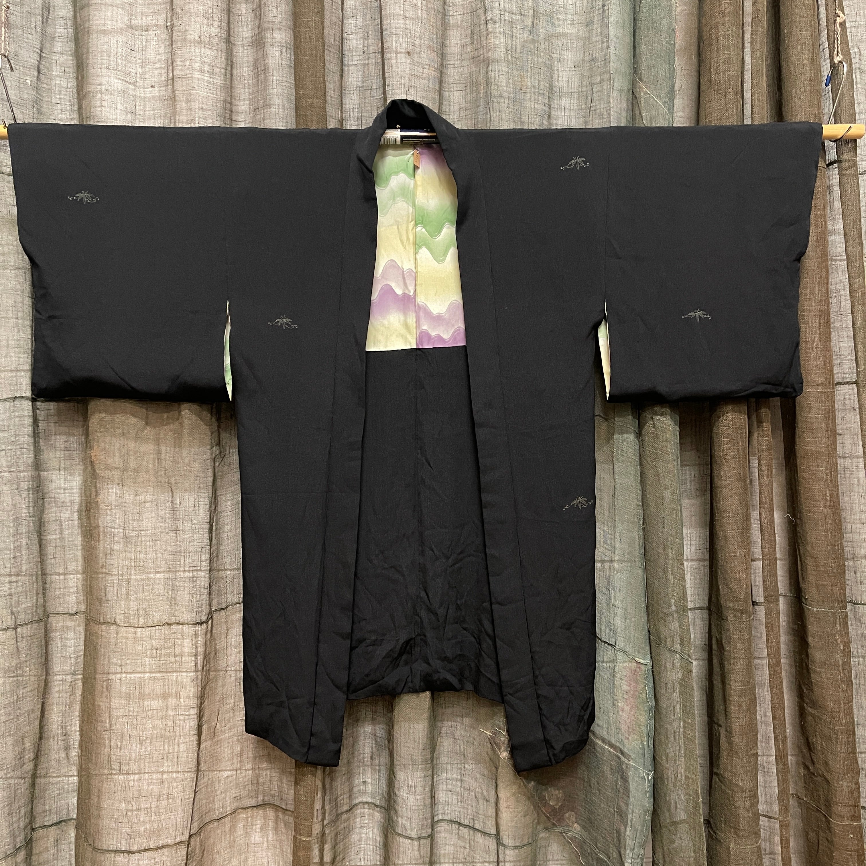 Japanese Haori-Kimono Silk Jacket