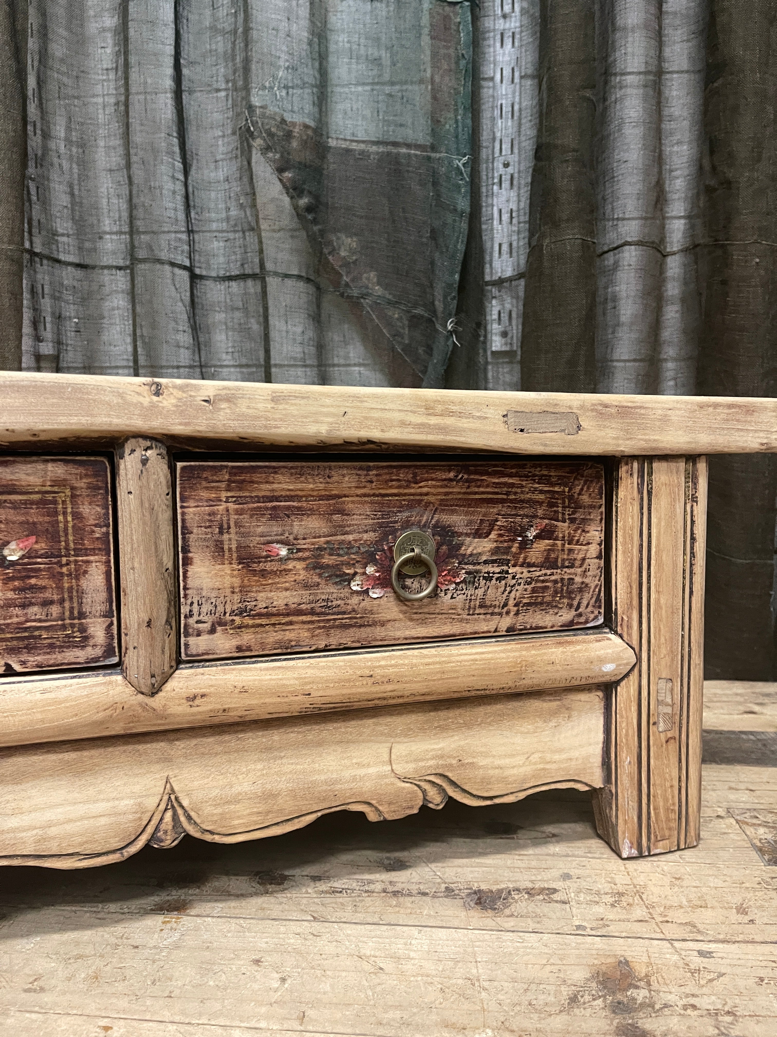 Provincial Chinese Low Table | Elm & Cypress