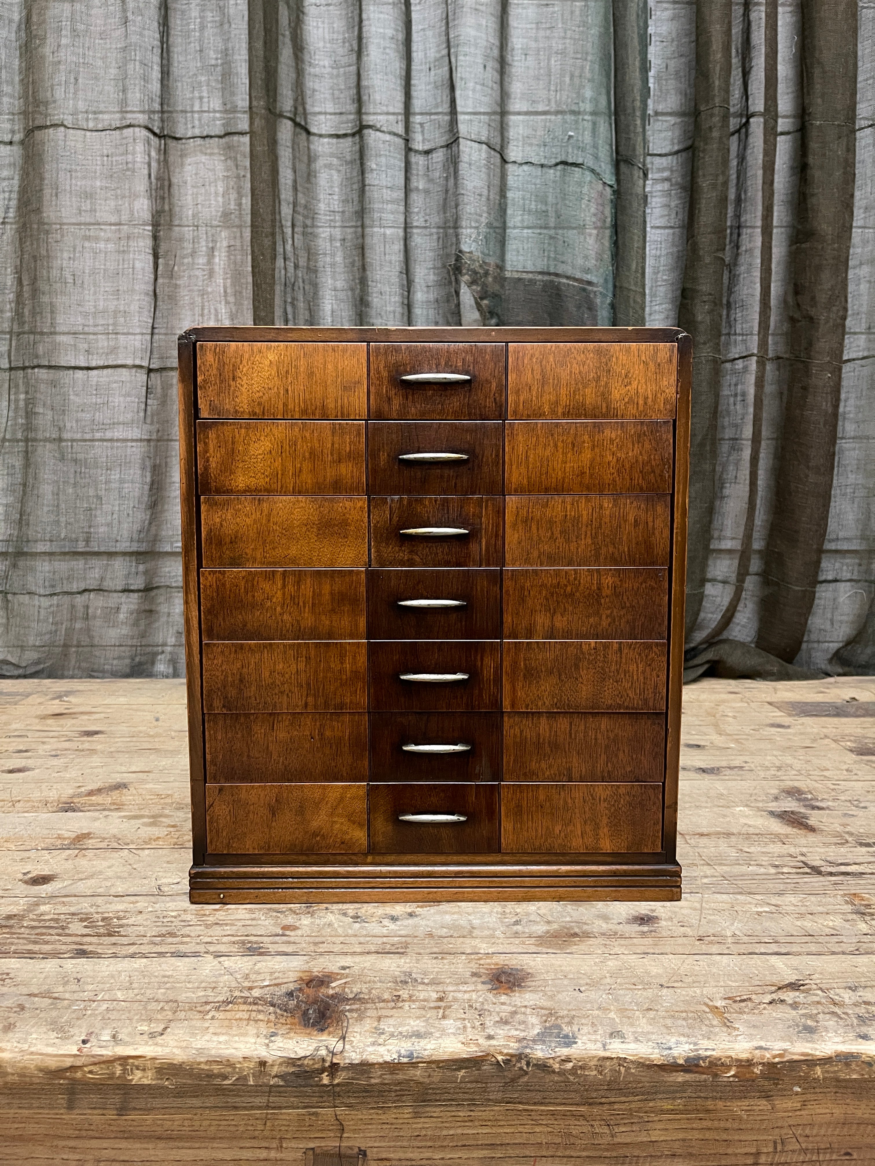 Japanese Small Multi Drawer Chest - Midcentury