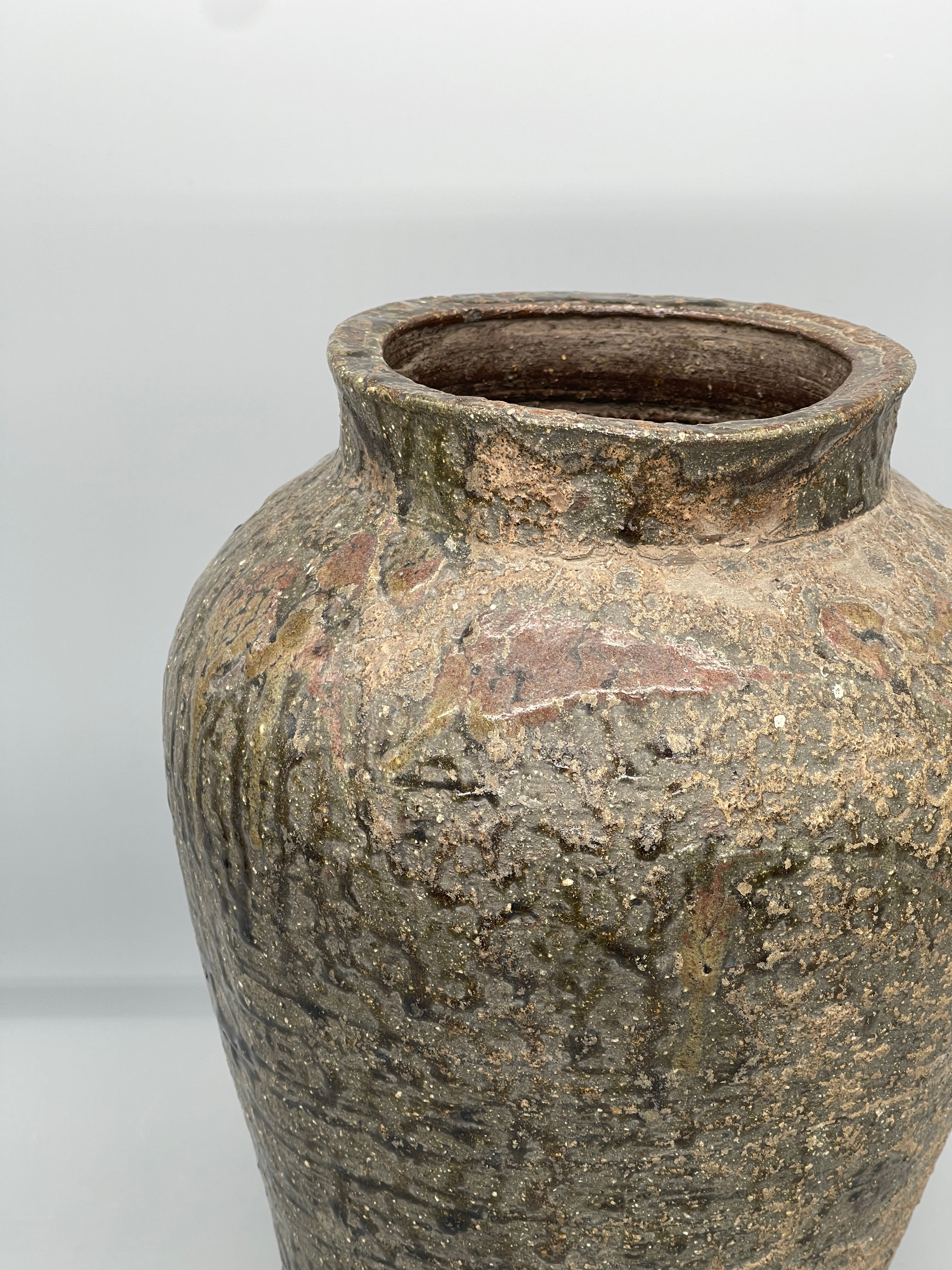 Vintage Japanese Vase - Shigaraki Ware