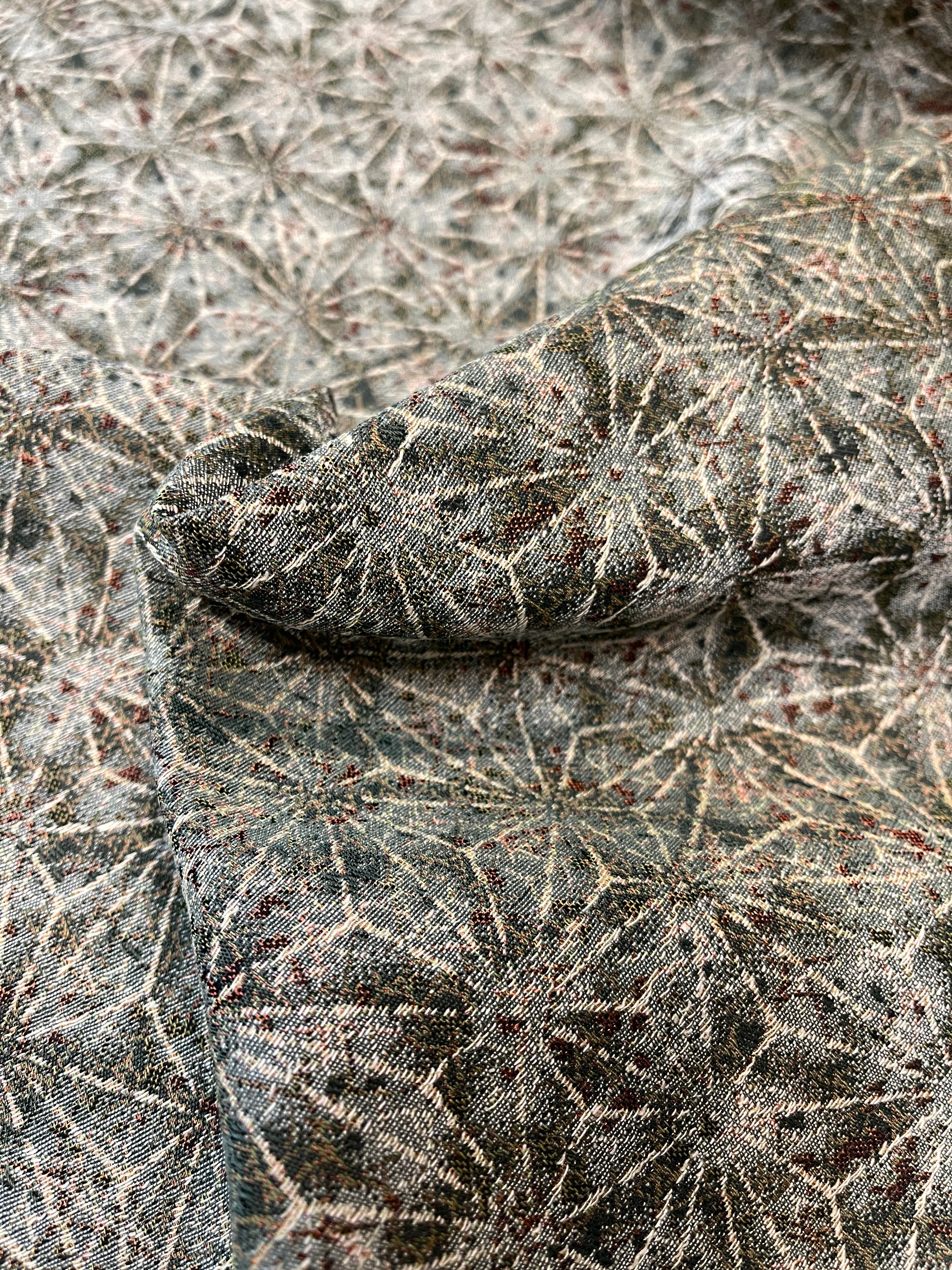 Japanese Silk Fabric Revarsible