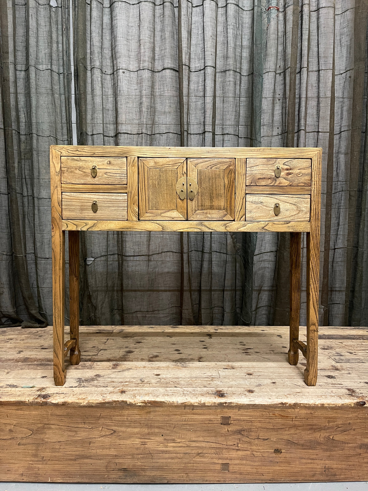 Provincial Style Chinese Hall Table | Elm