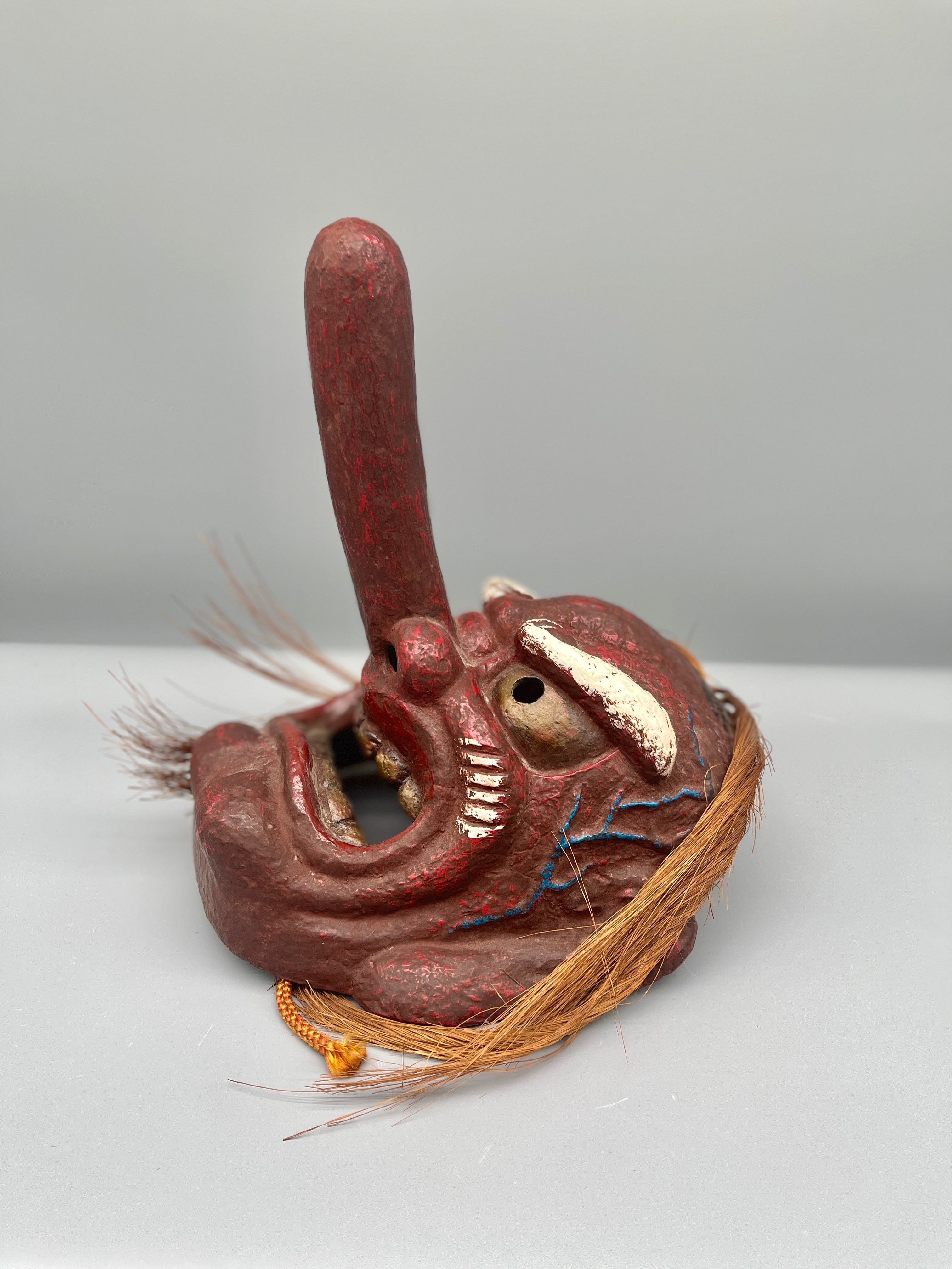 Vintage Japanese Tengu Mask