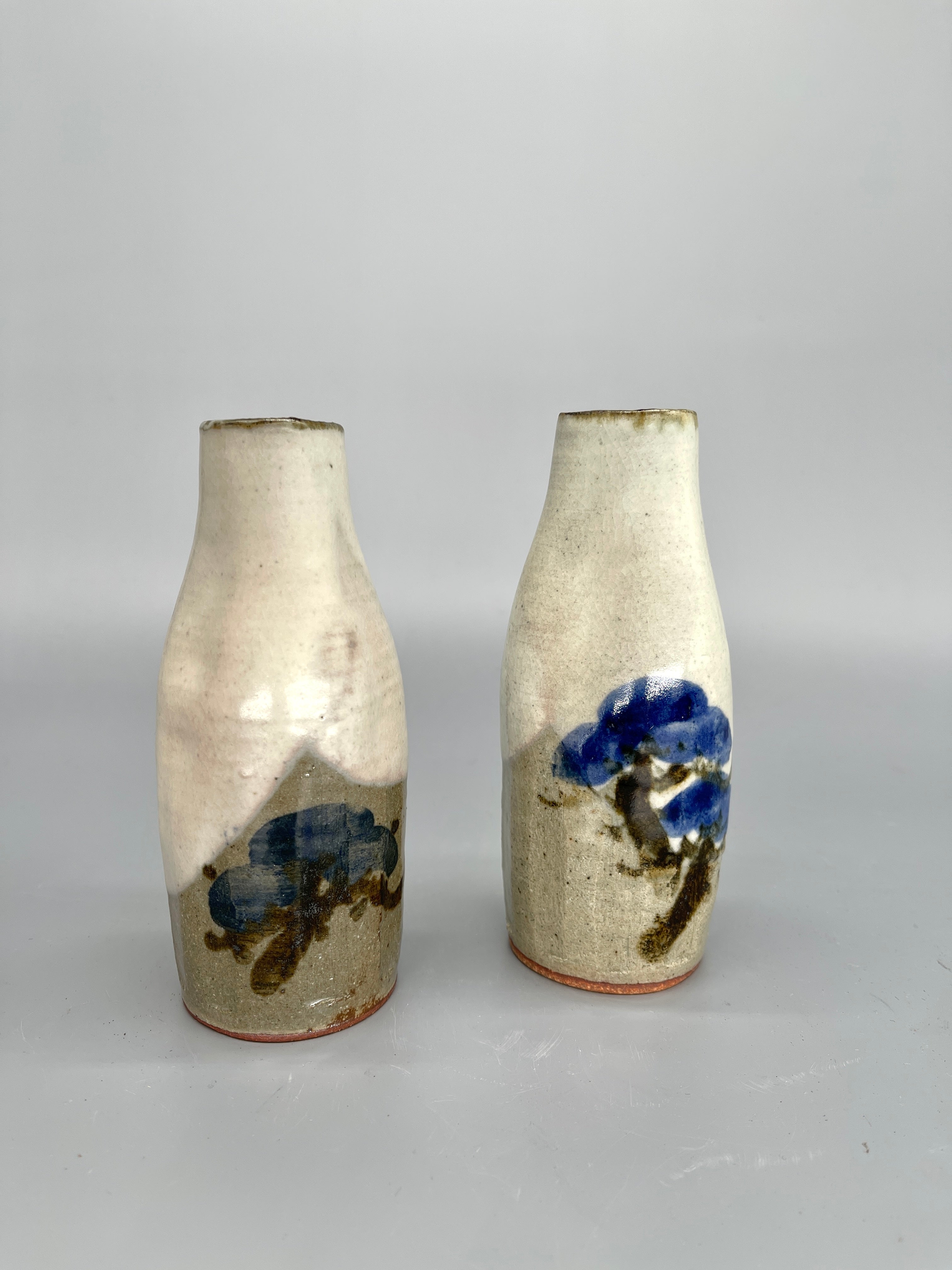 Sake Set of 7 pieces, Kiyomizu Rokubei From Kyoto
