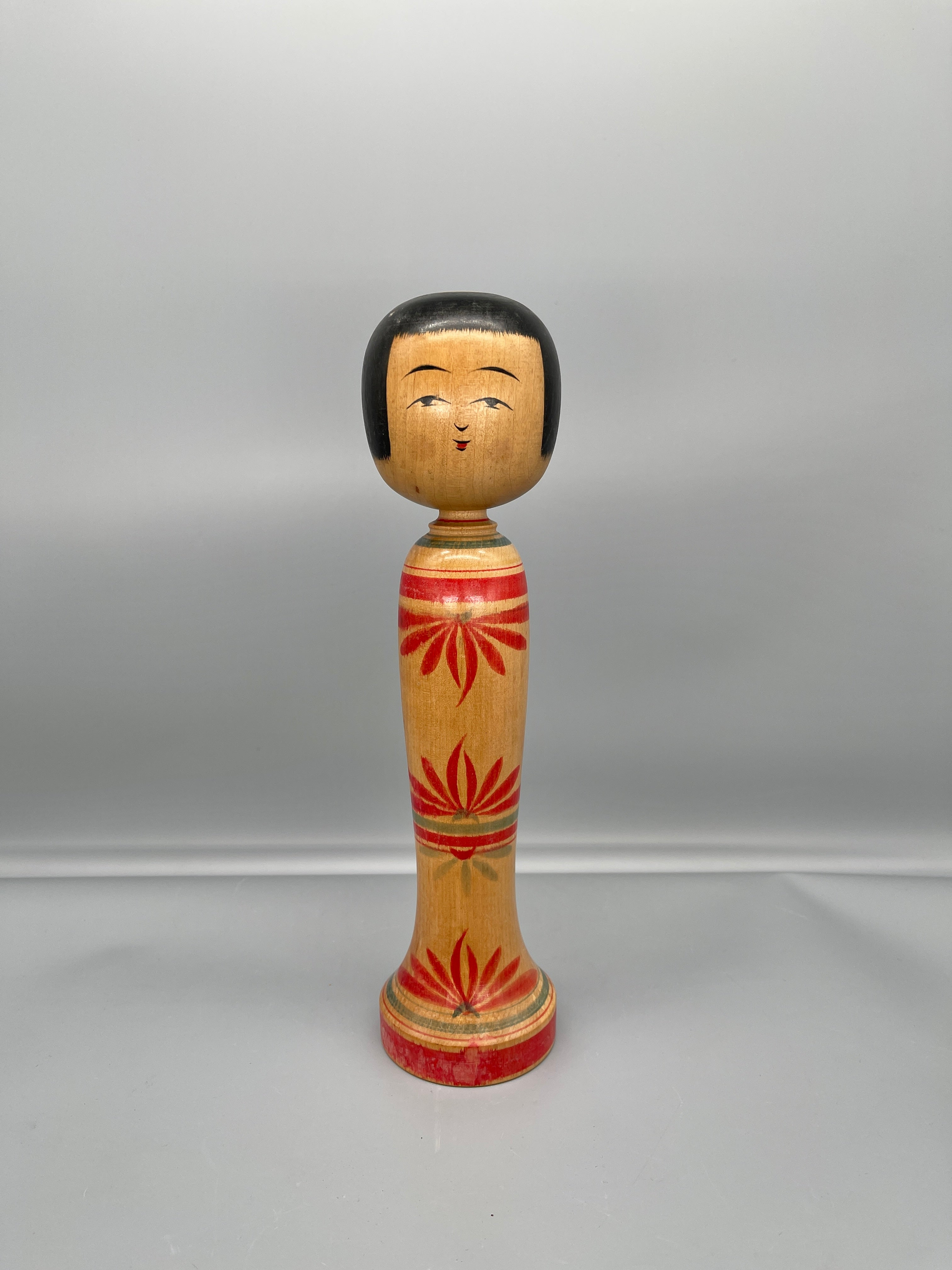Vintage Japanese Tsugaru Kokeshi Doll By Masao Mamiya| c.1960