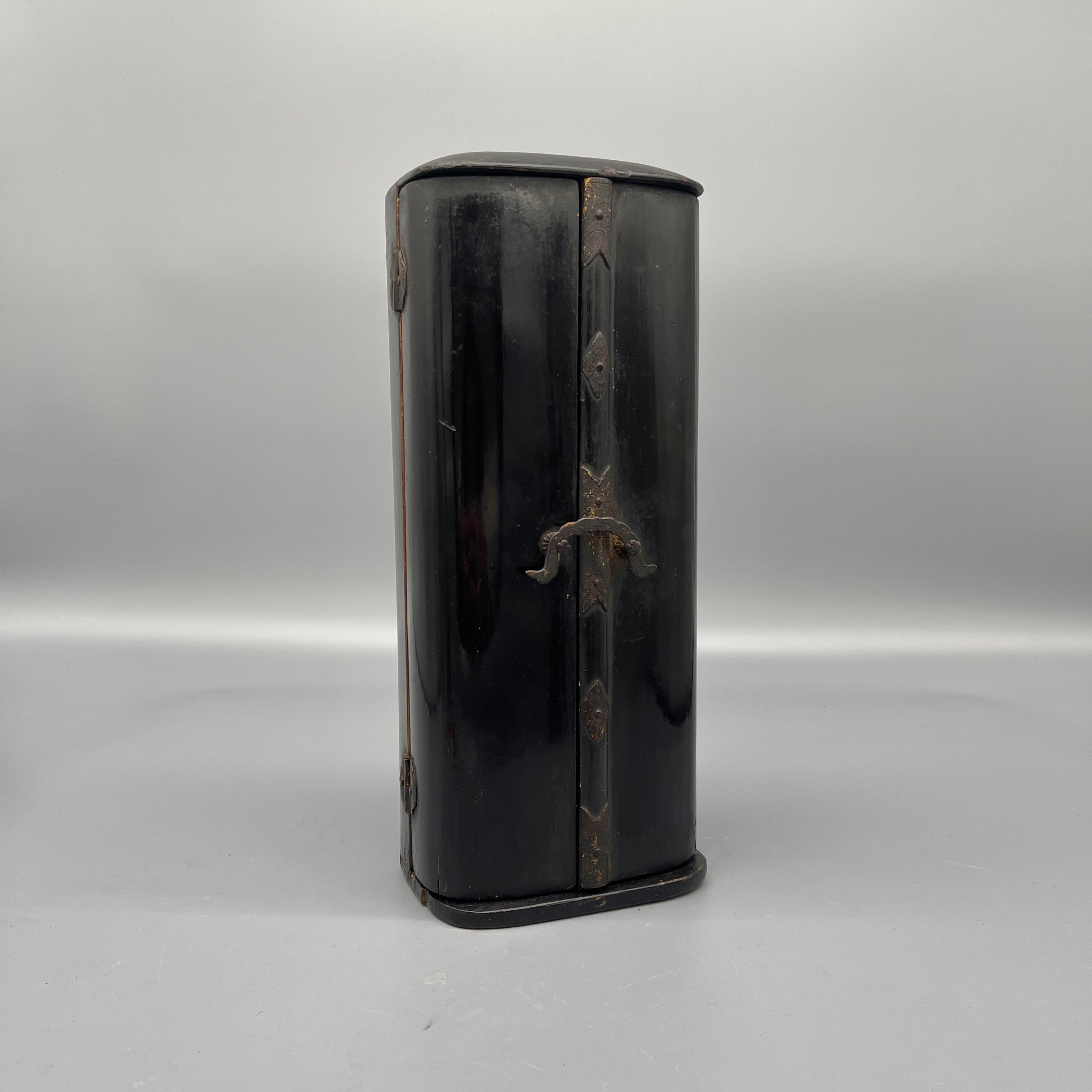 Antique Japanese Jizo in Shrine, Zushi - Carved Wood & Gilt | Edo