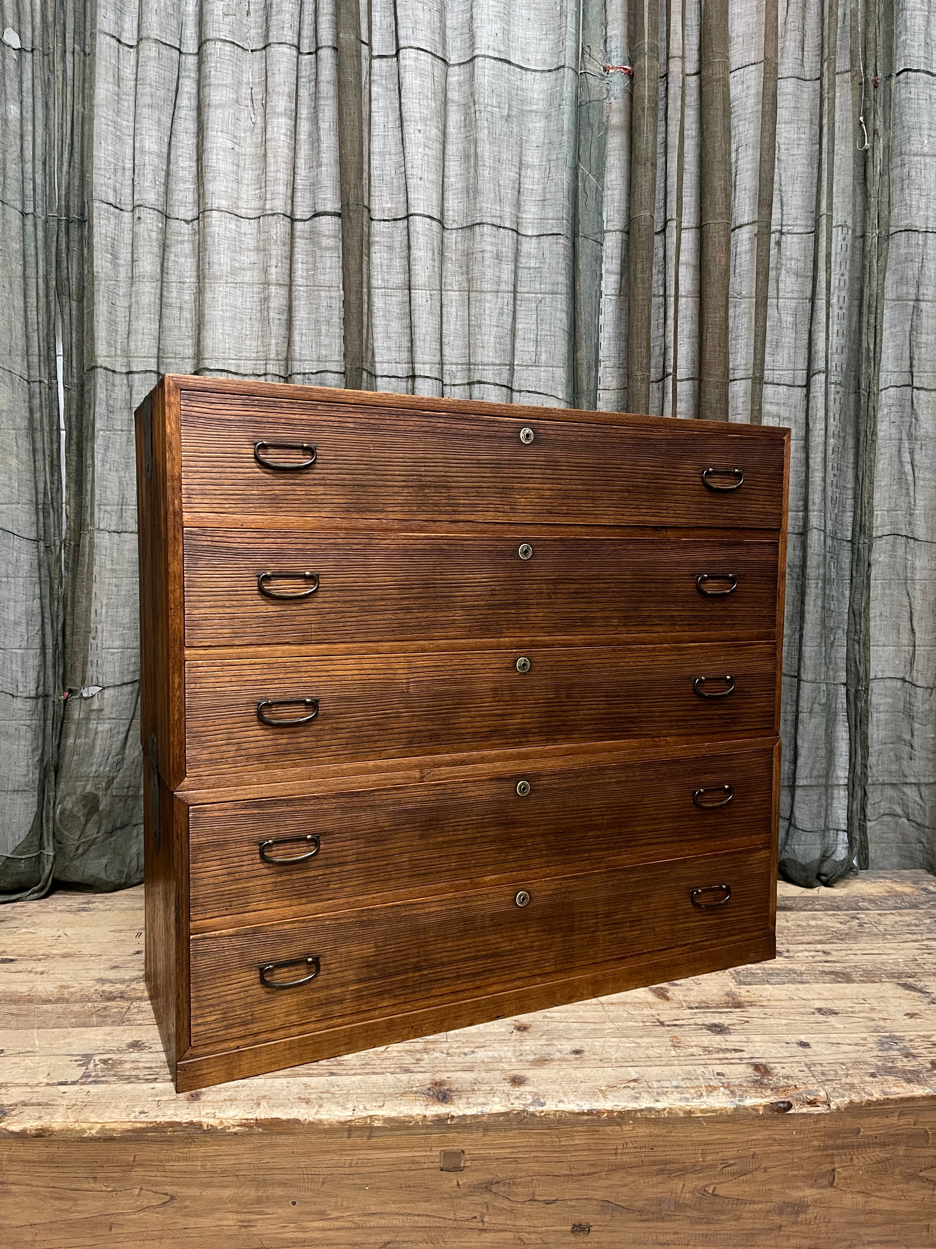 Japanese Chest-on-Chest, Isho Dansu - Showa c.1930