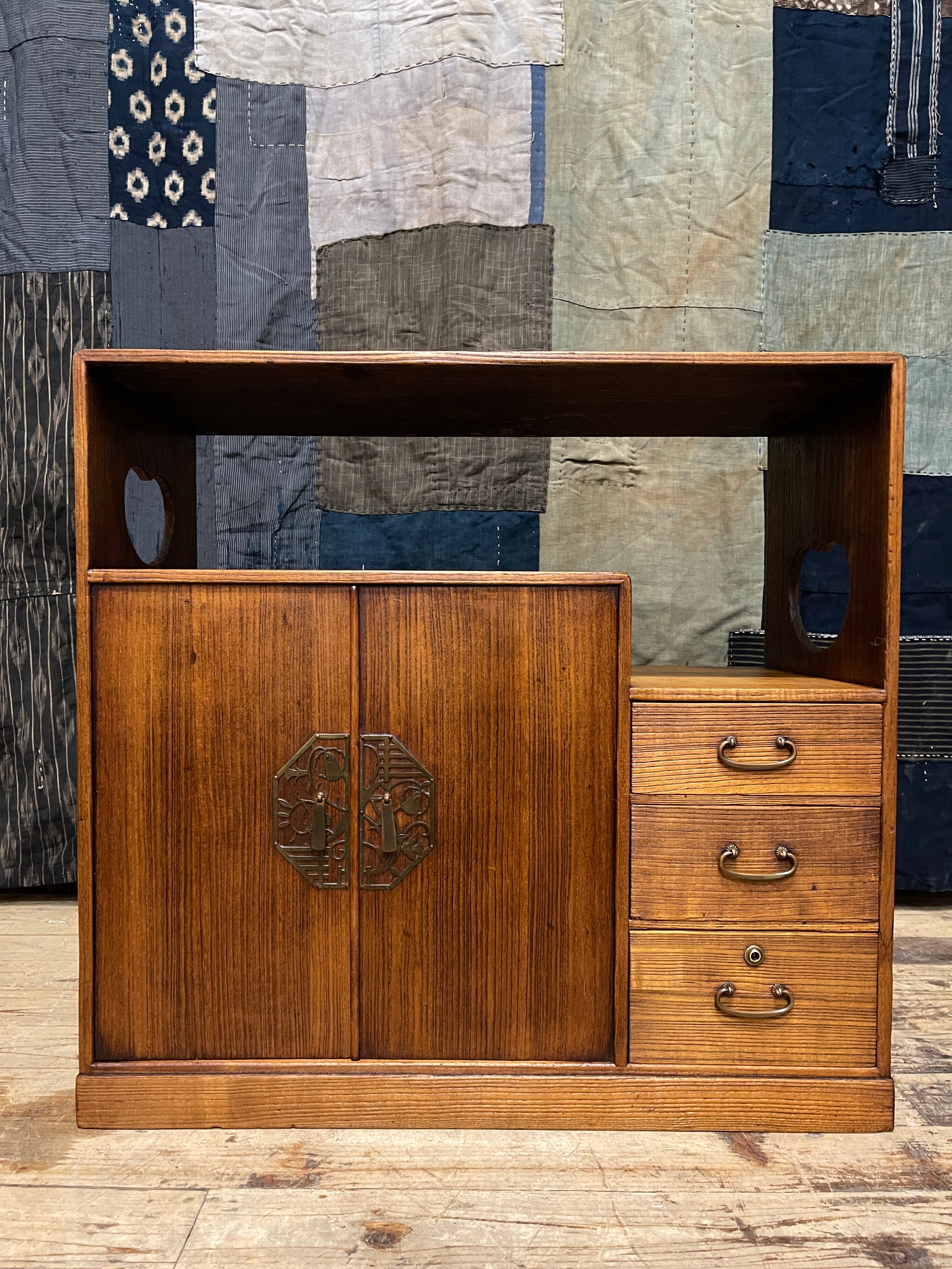 Cha Dana, Japanese Tea Cabinet - Paulownia | Midcentury