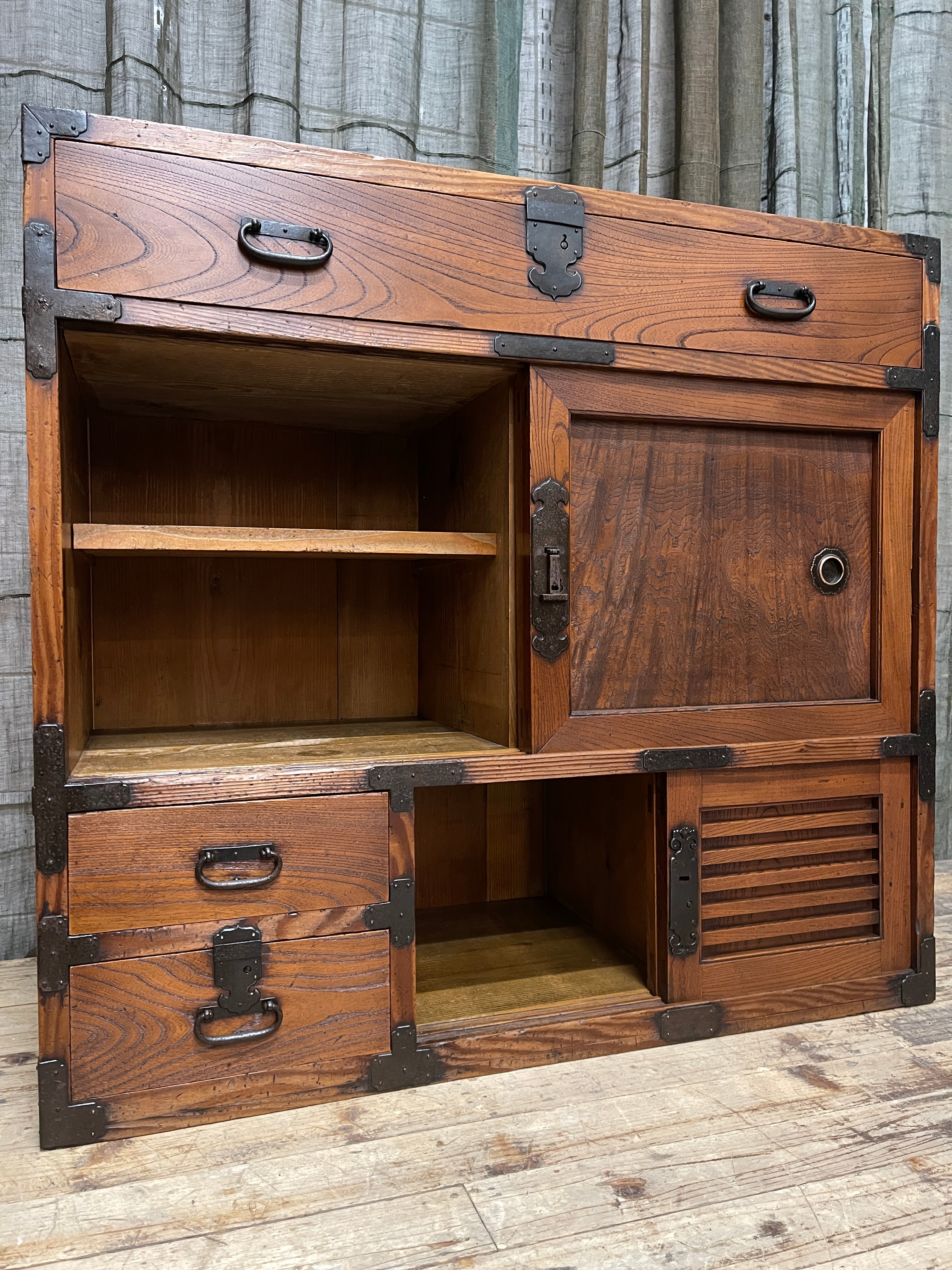 Japanese Choba Dansu, Merchant’s Chest – Cypress & Elm | Meiji