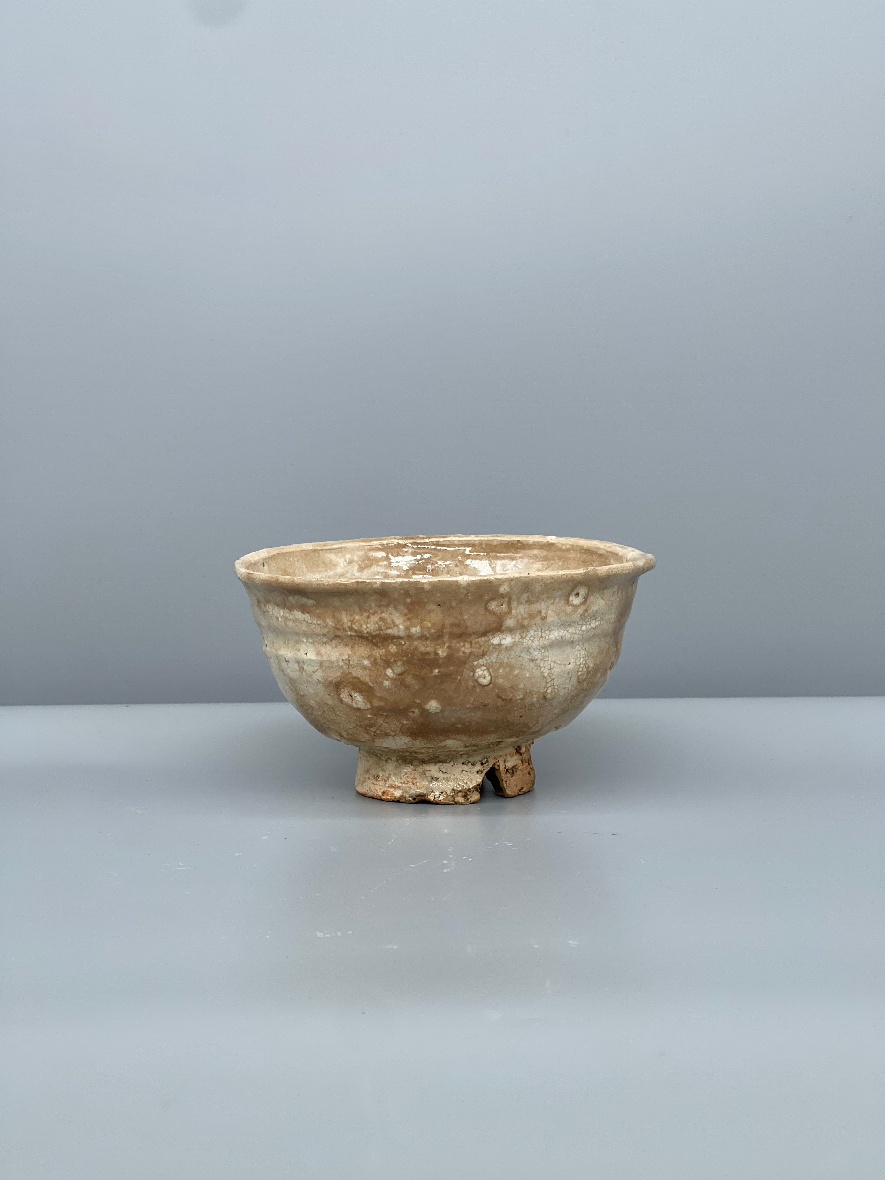 Vintage Japanese Chawan Tea Bowl, Hagi Ware