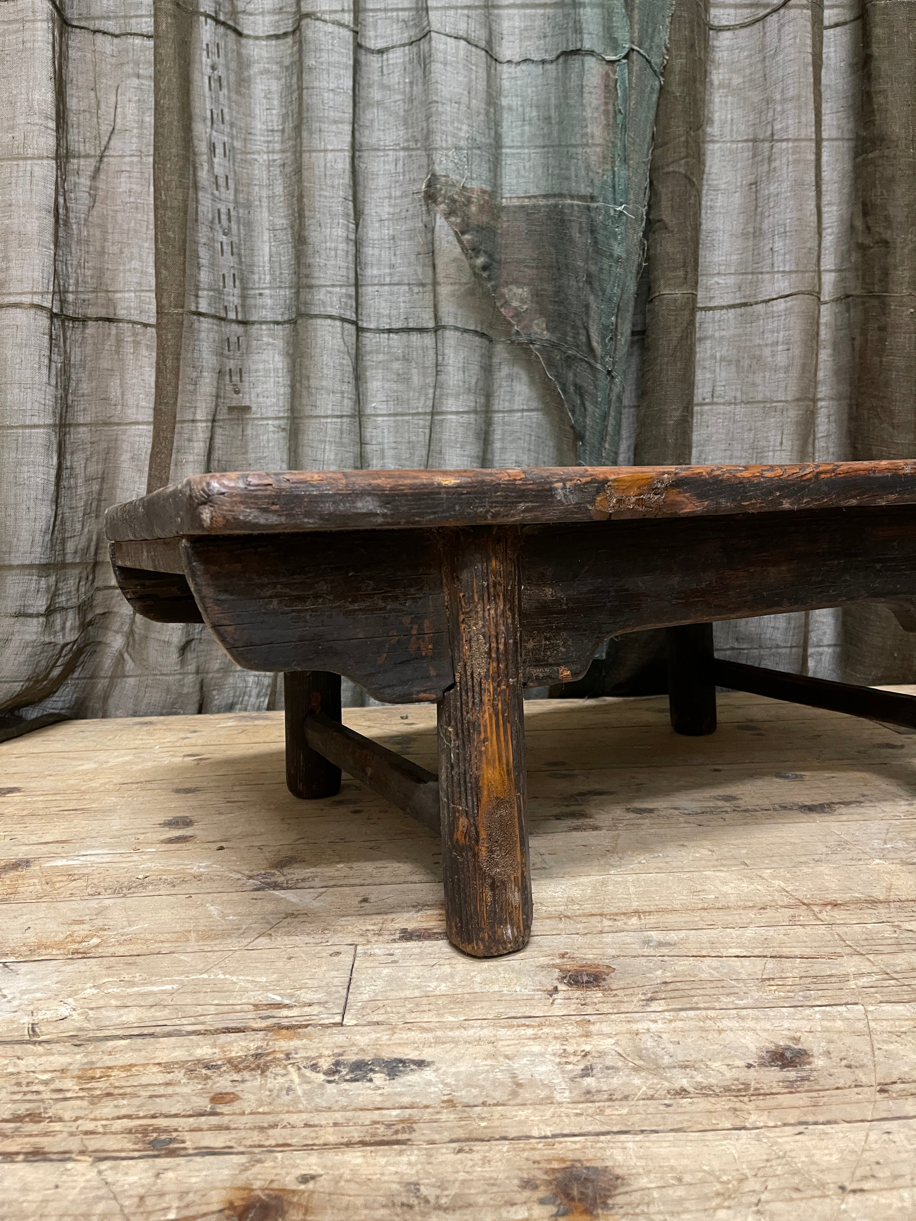 Small Antique Chinese Table, Elm