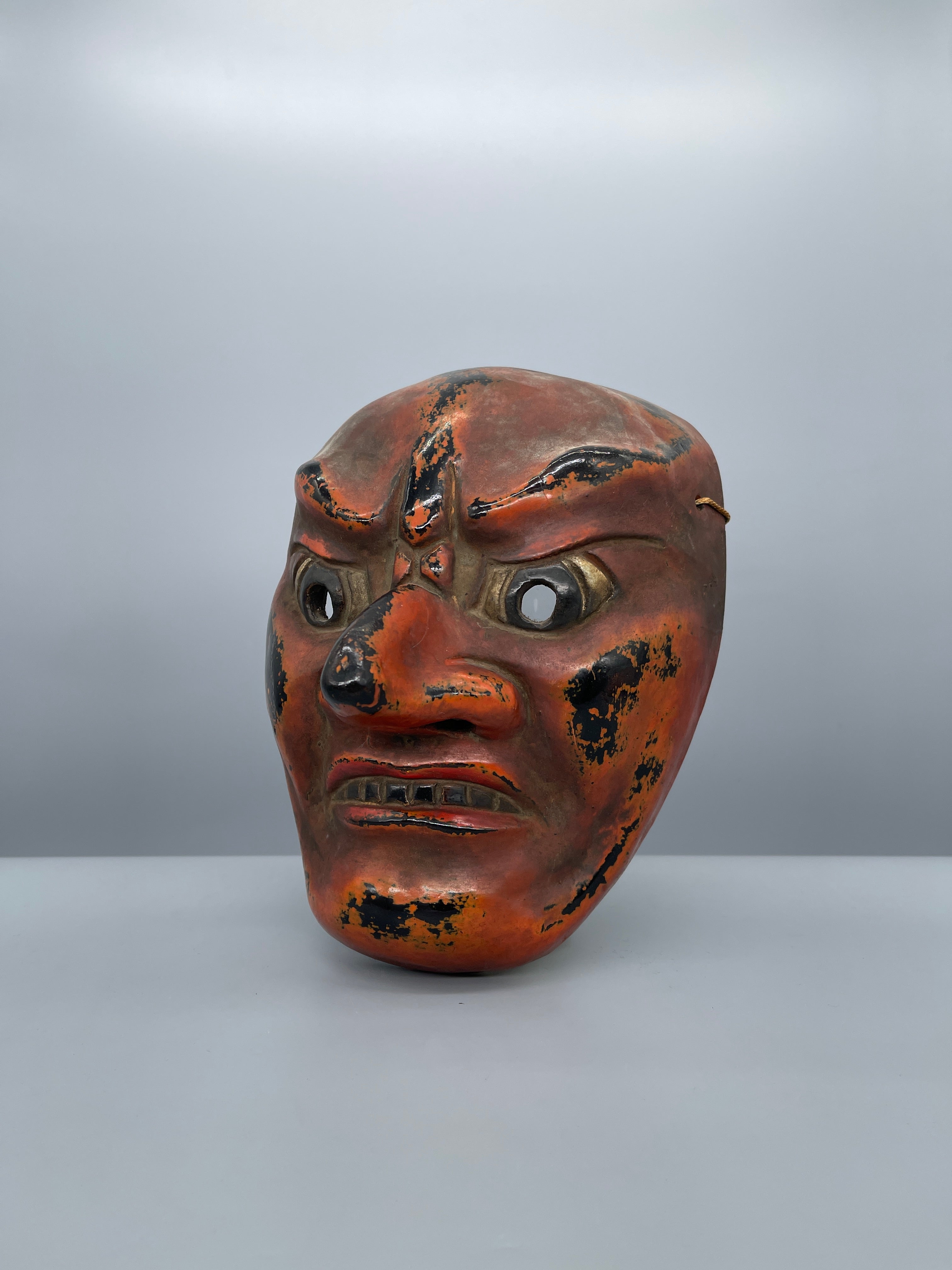 Vintage Japanese Bugaku Mask - Kitoku Mask