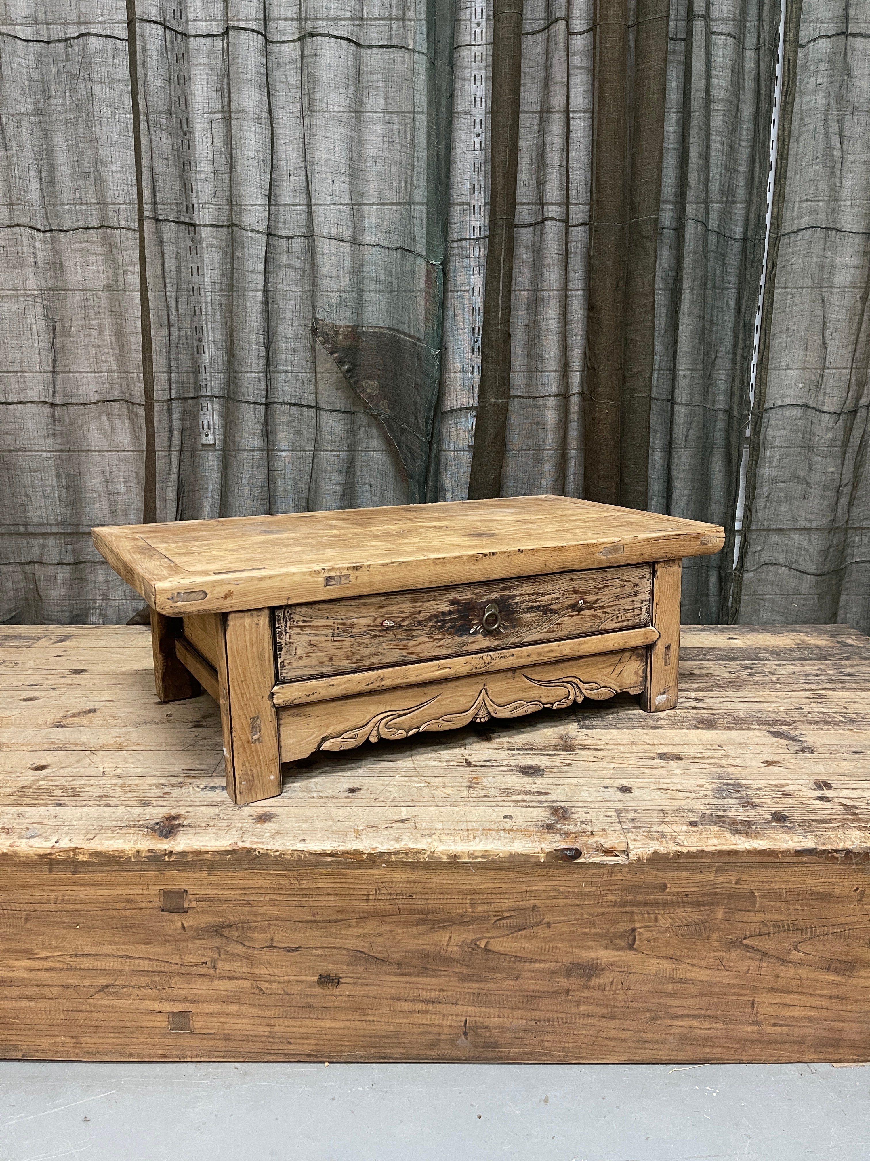 Chinese Low Table | Elm