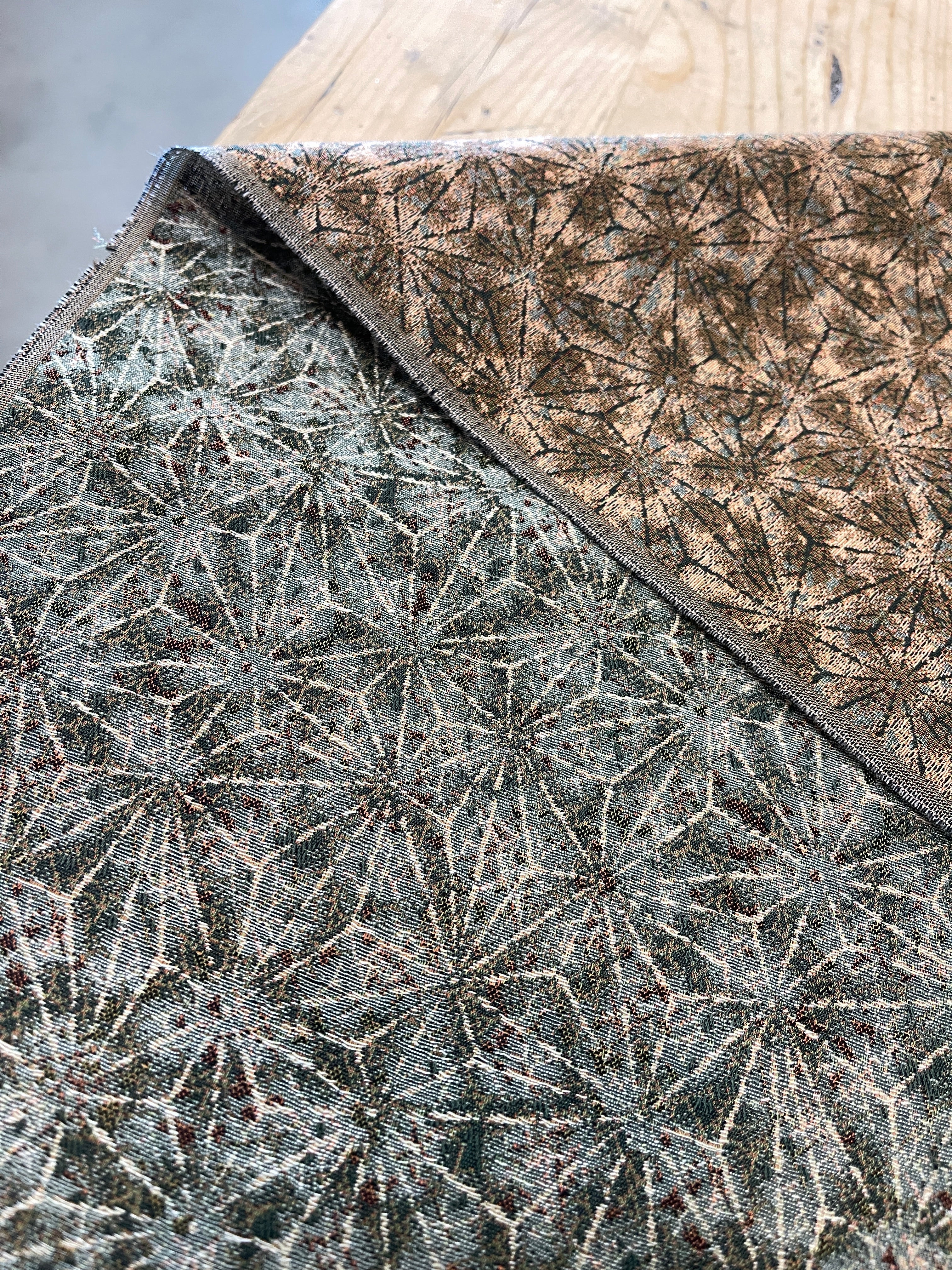 Japanese Silk Fabric Reversible