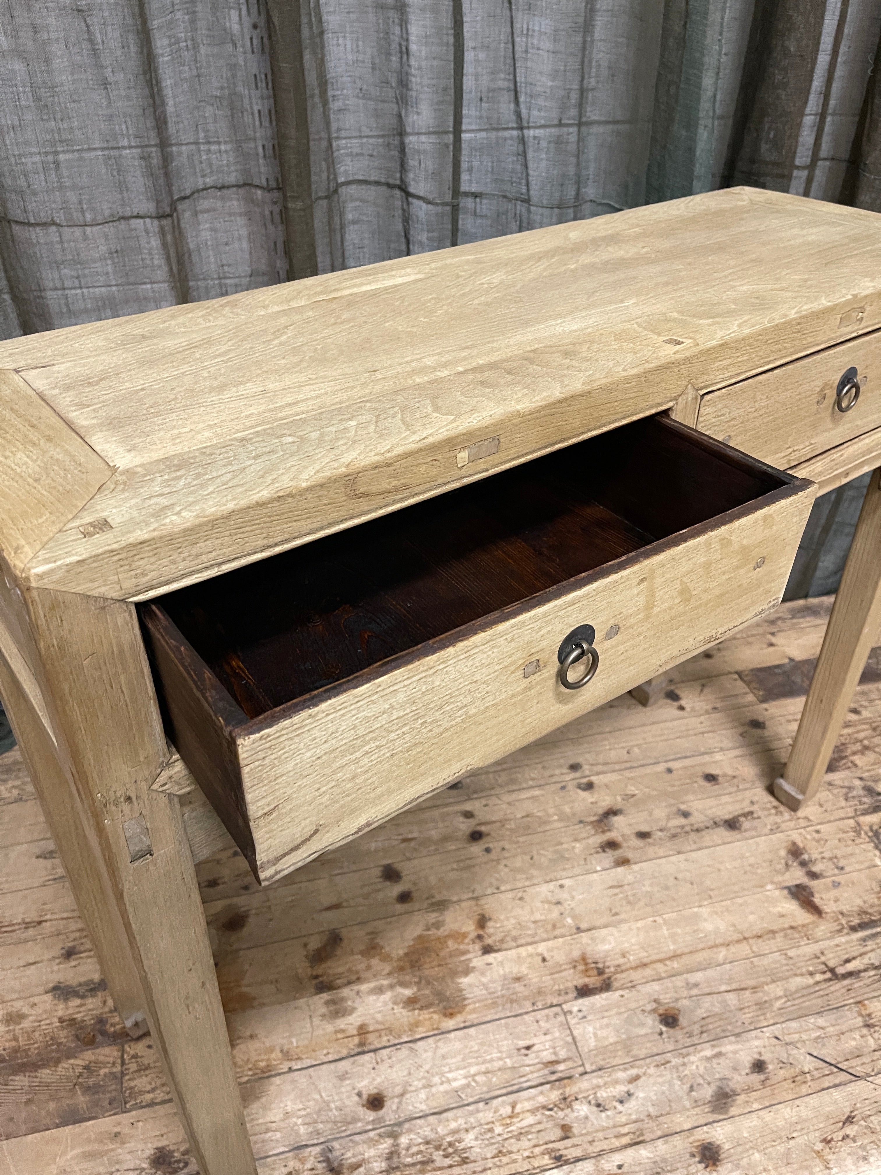 Antique Chinese Hall Table | Elm