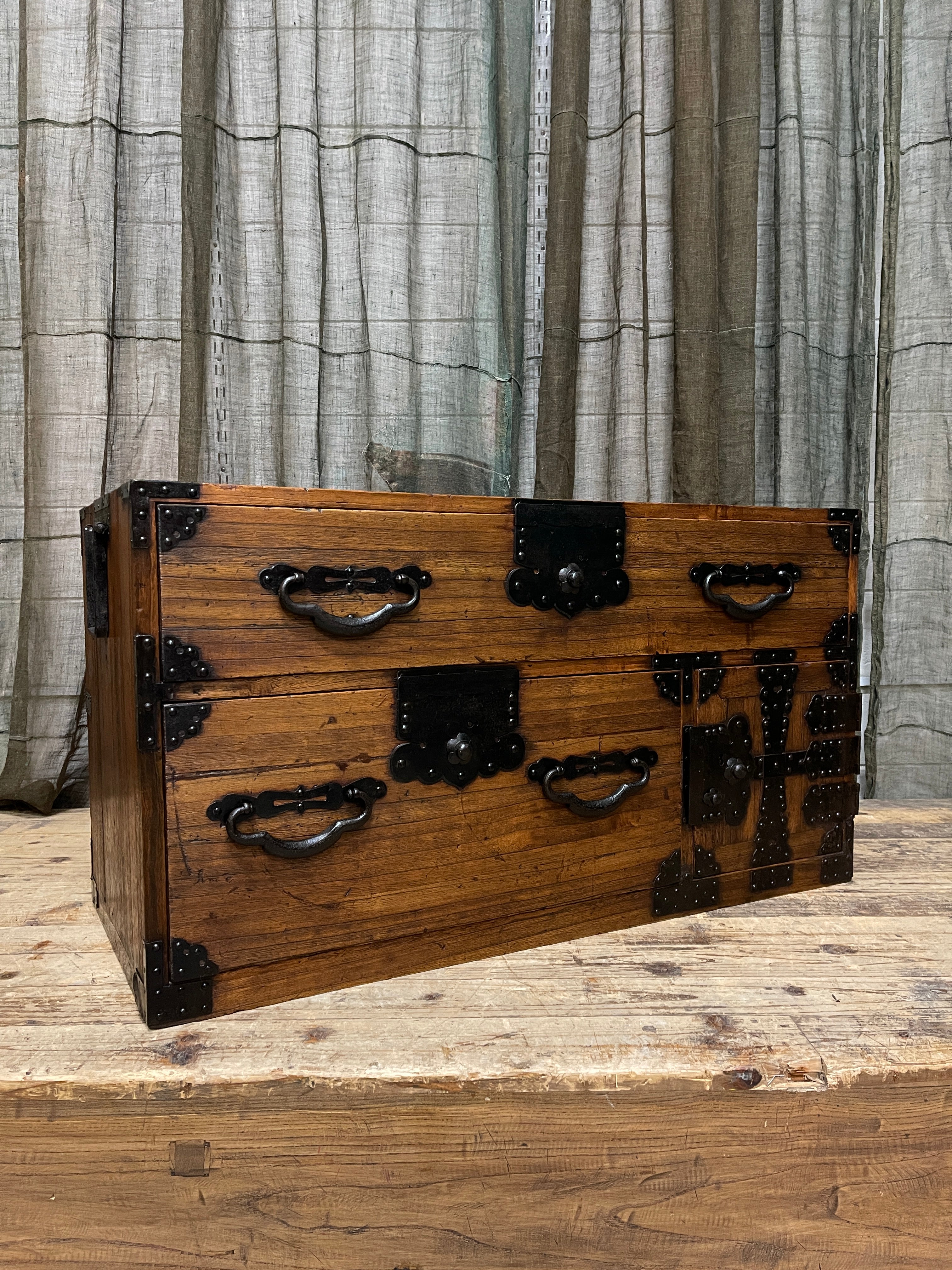 Japanese Low Chest - Paulownia | Meiji
