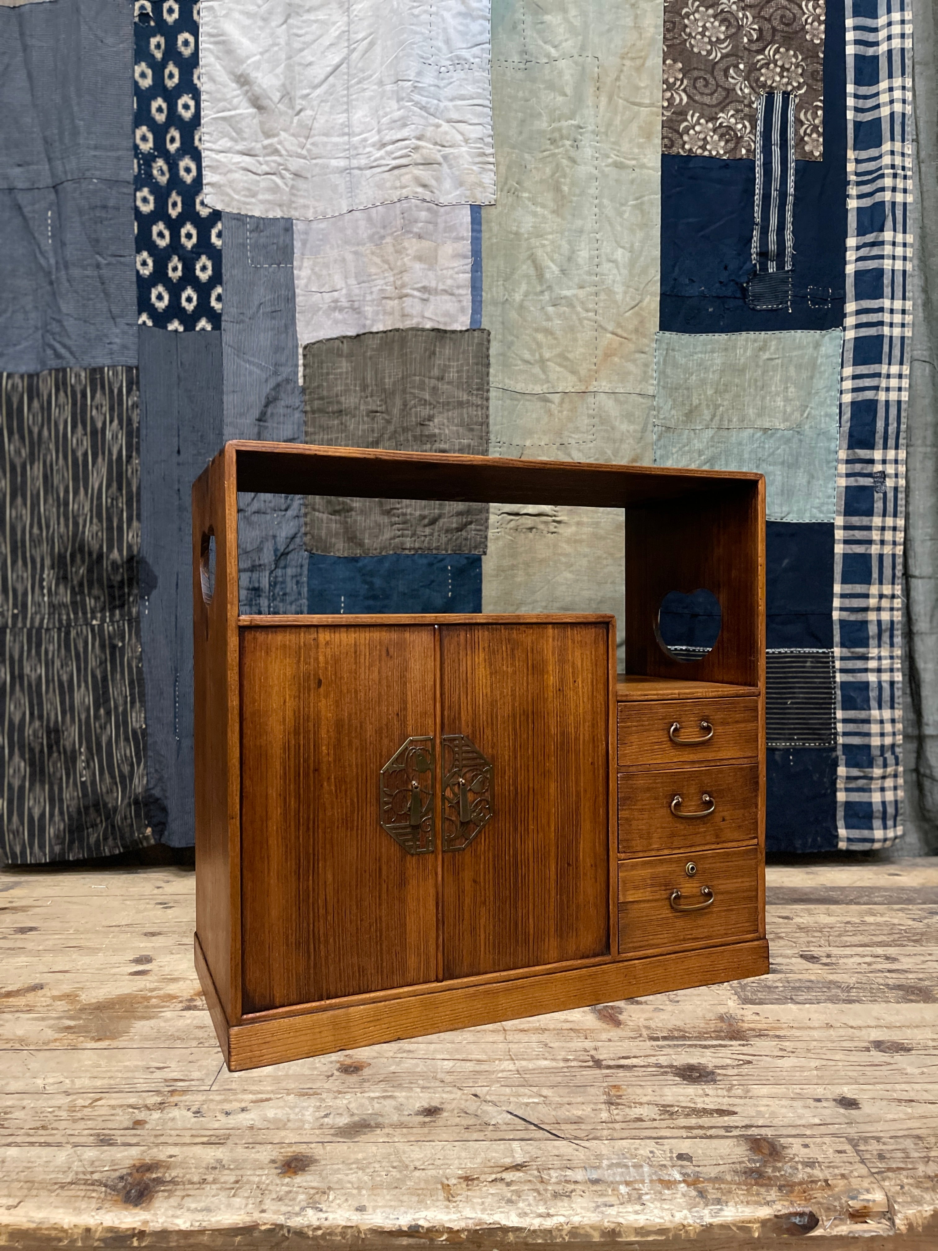 Cha Dana, Japanese Tea Cabinet - Paulownia | Midcentury