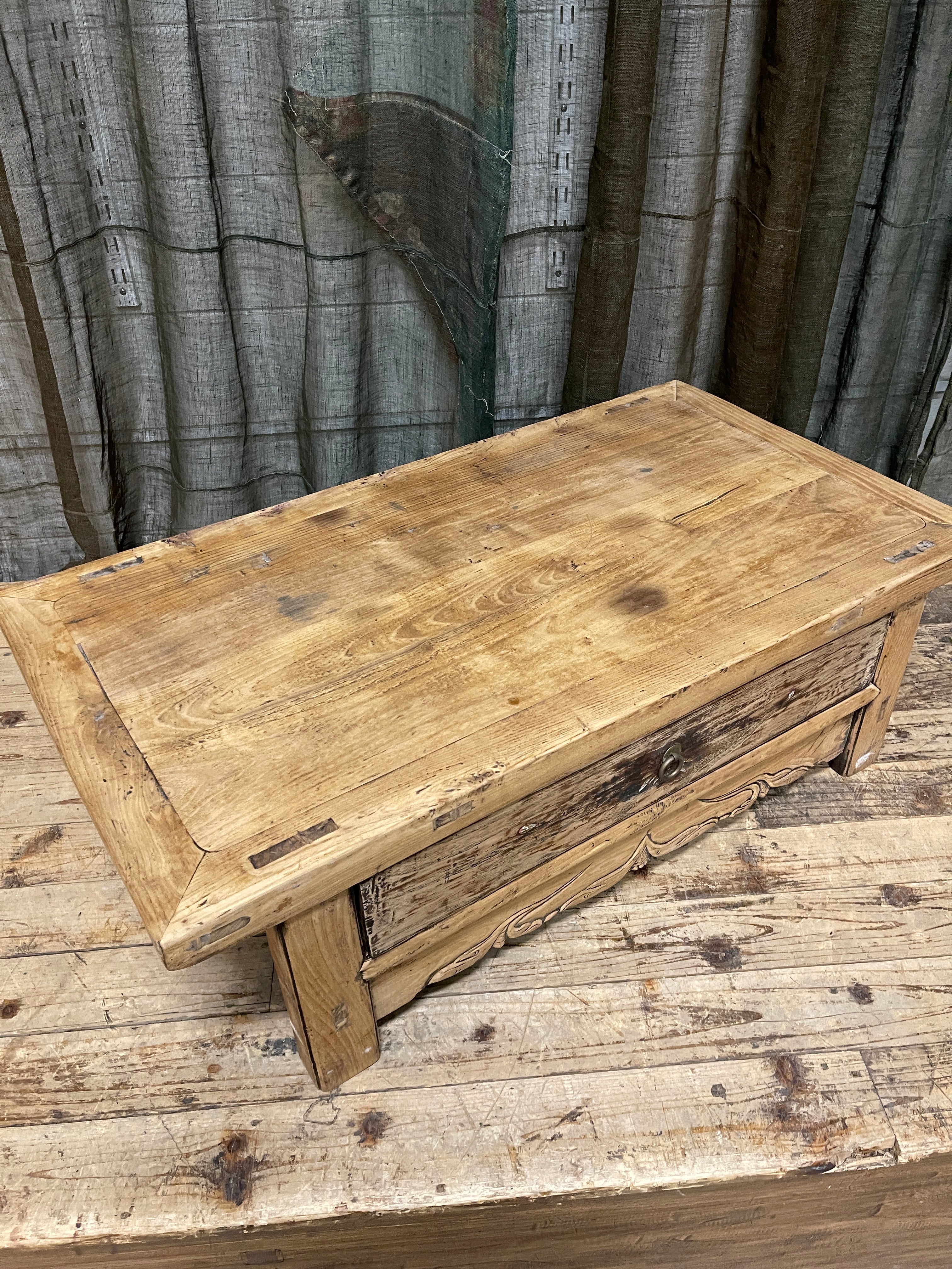 Chinese Low Table | Elm