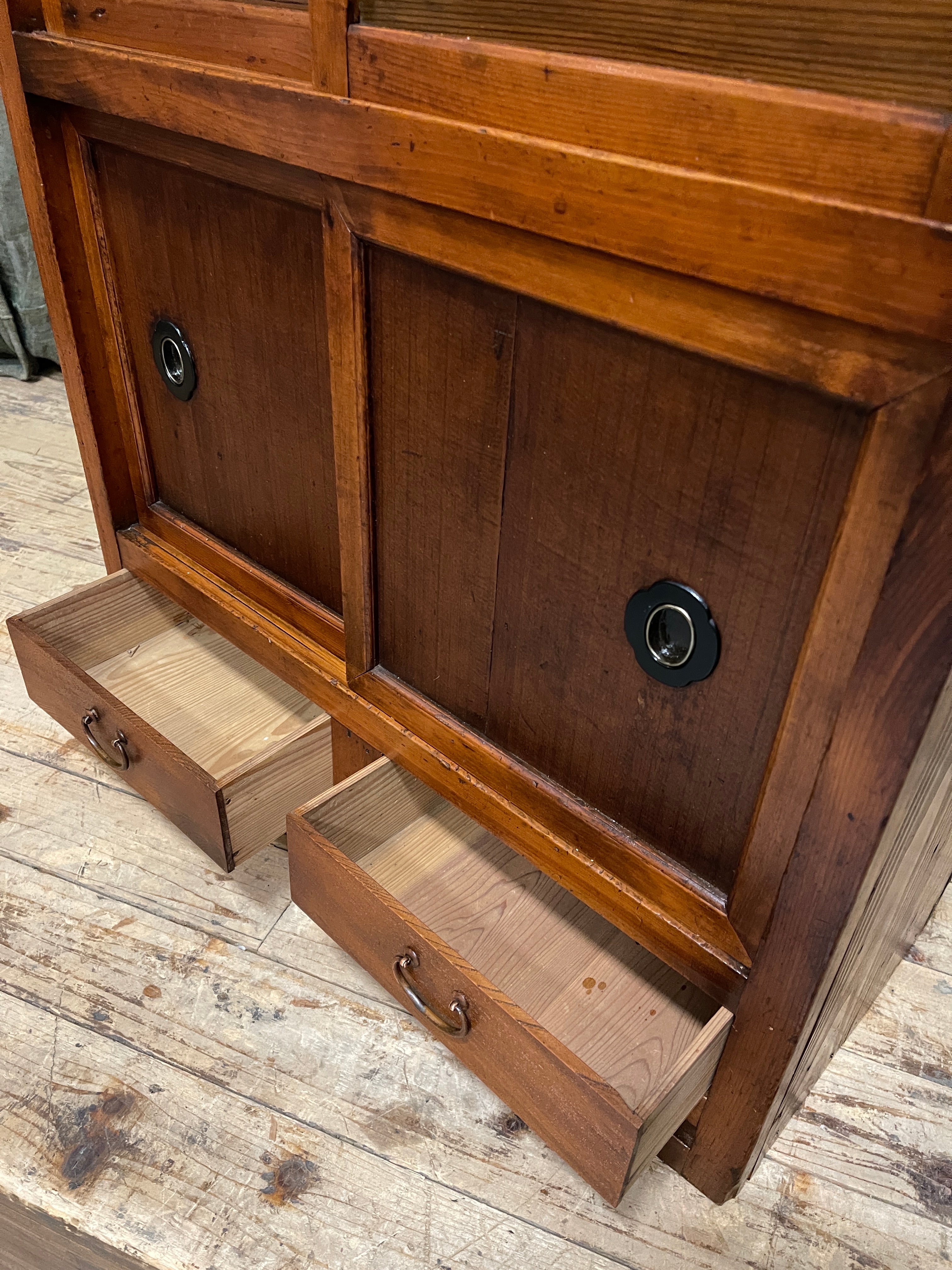 Japanese Mizuya, Kitchen Cabinet - Cedar & Cypress & Elm | Meiji