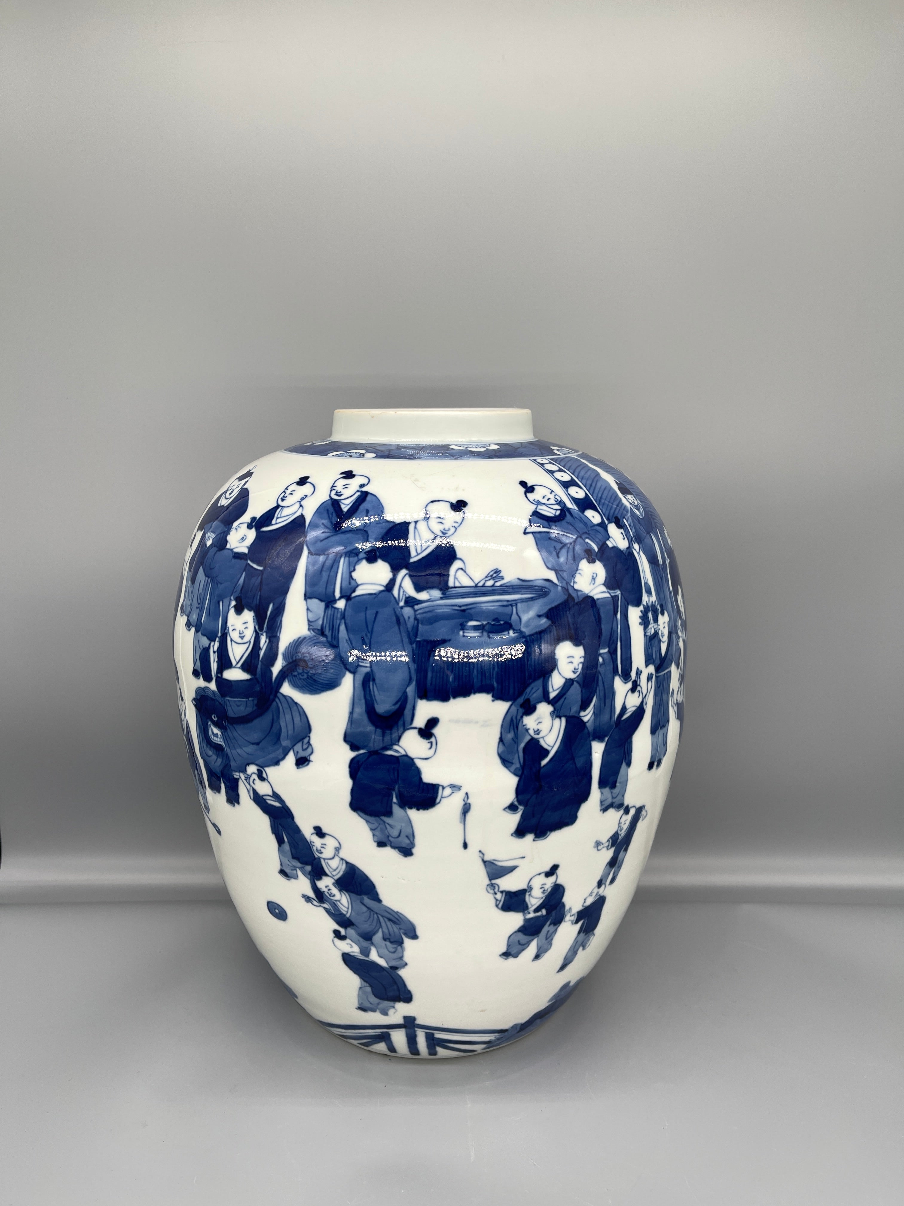 Chinese Porcelain Blue & White Jar