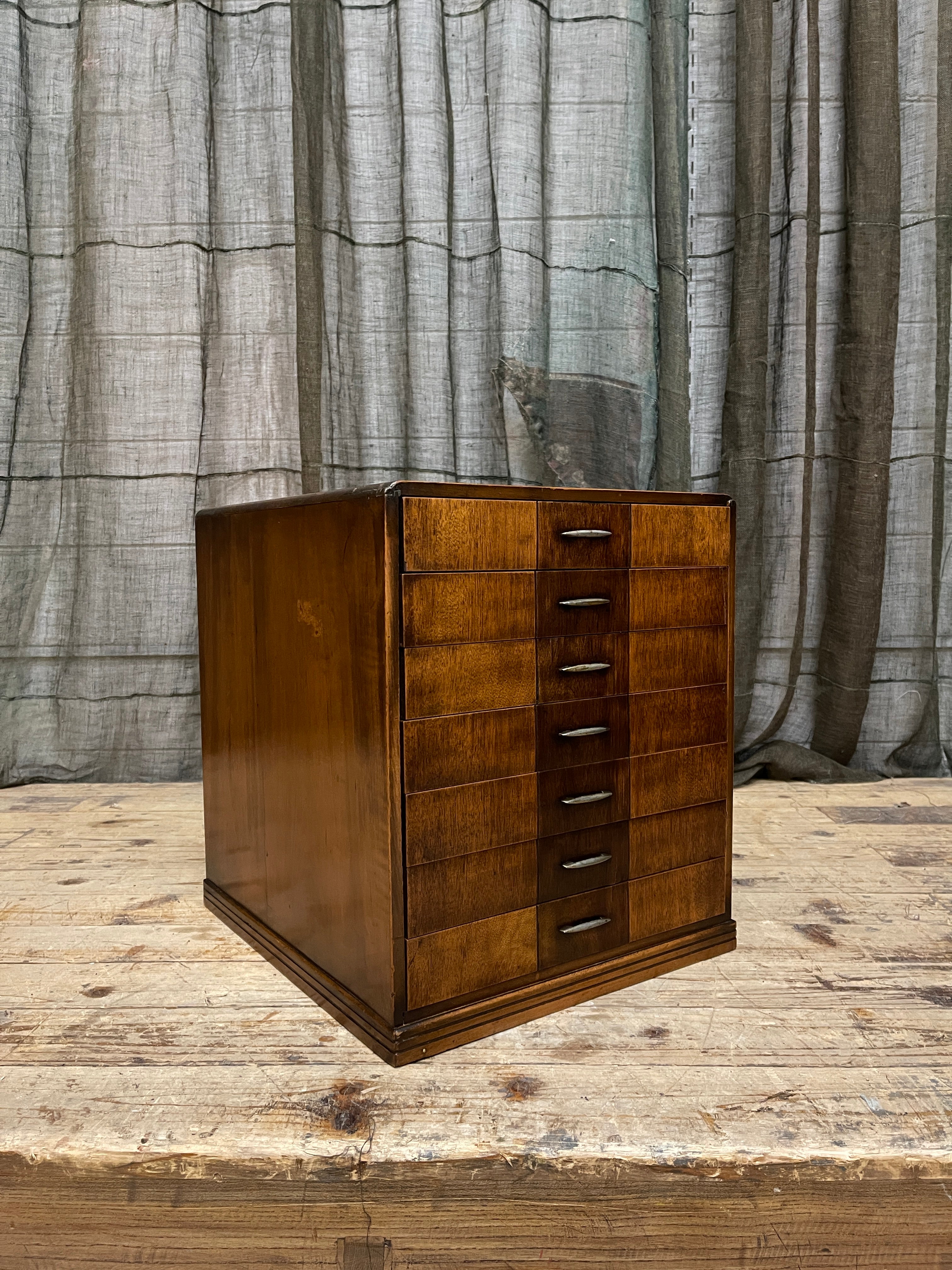 Japanese Small Multi Drawer Chest - Midcentury