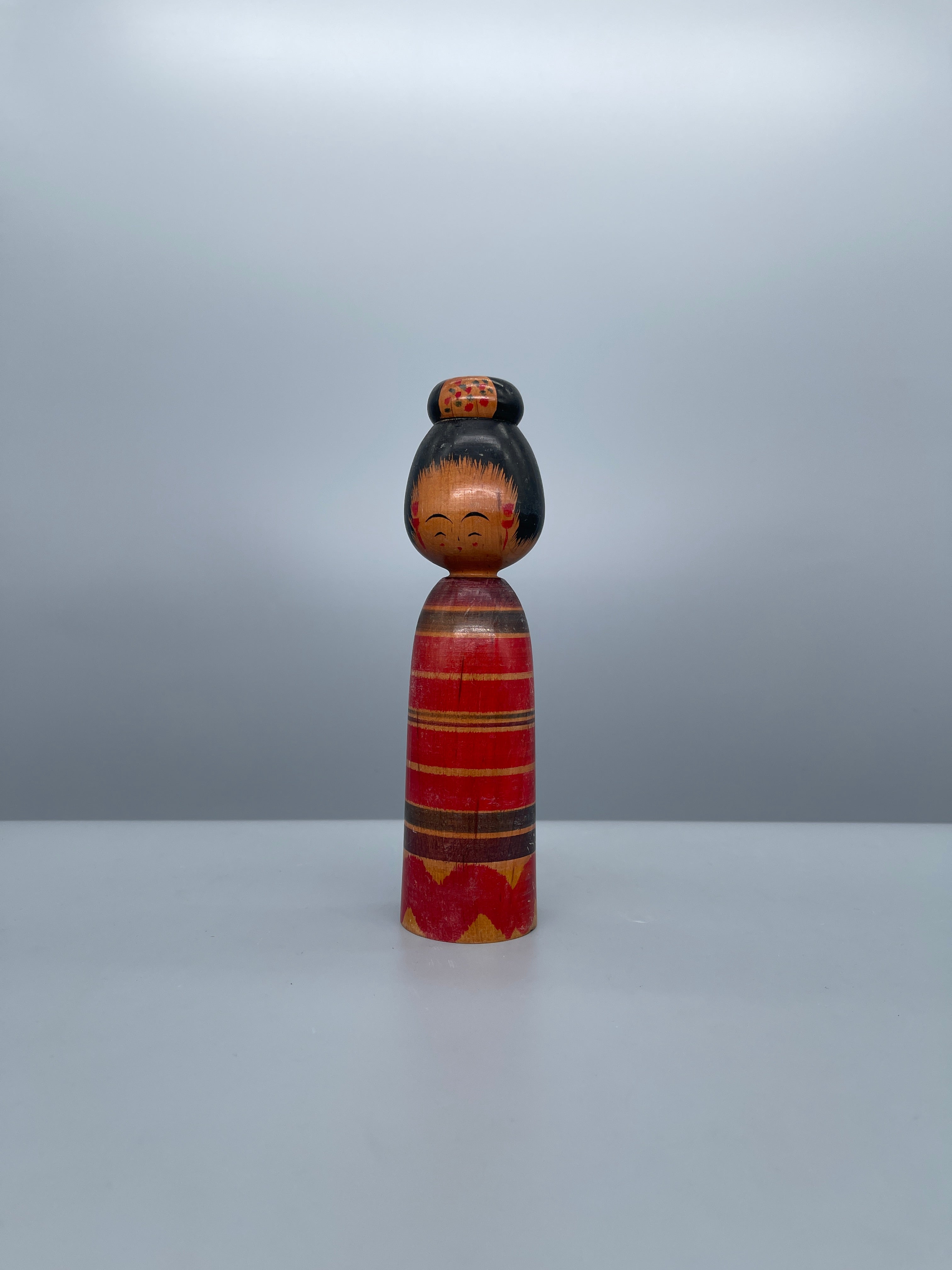 Vintage Japanese Sosaku Kokeshi Doll | c.1960