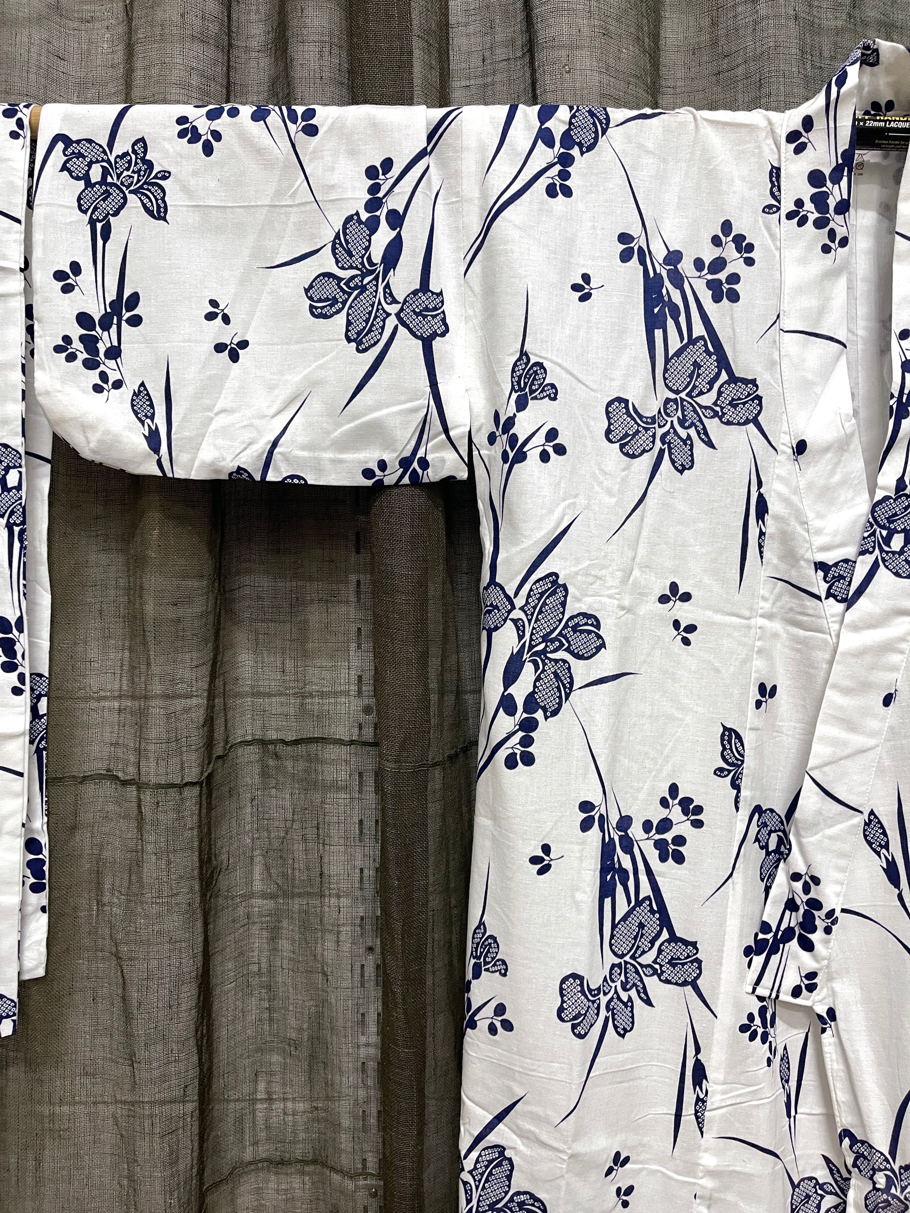 Nemaki, Japanese Cotton House Robe - Unisex
