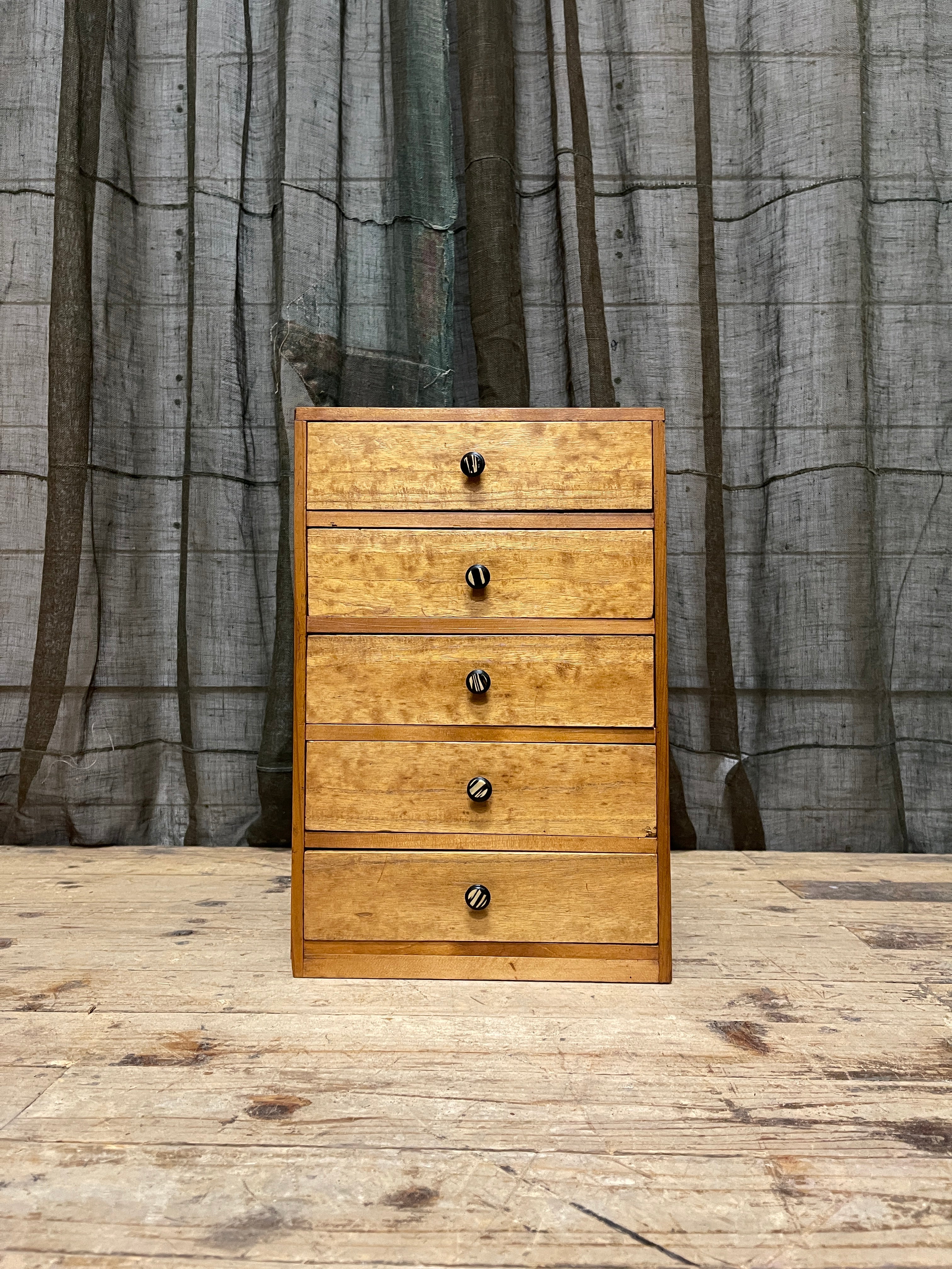 Japanese Document Drawers - Paulownia & Cypress | Midcentury