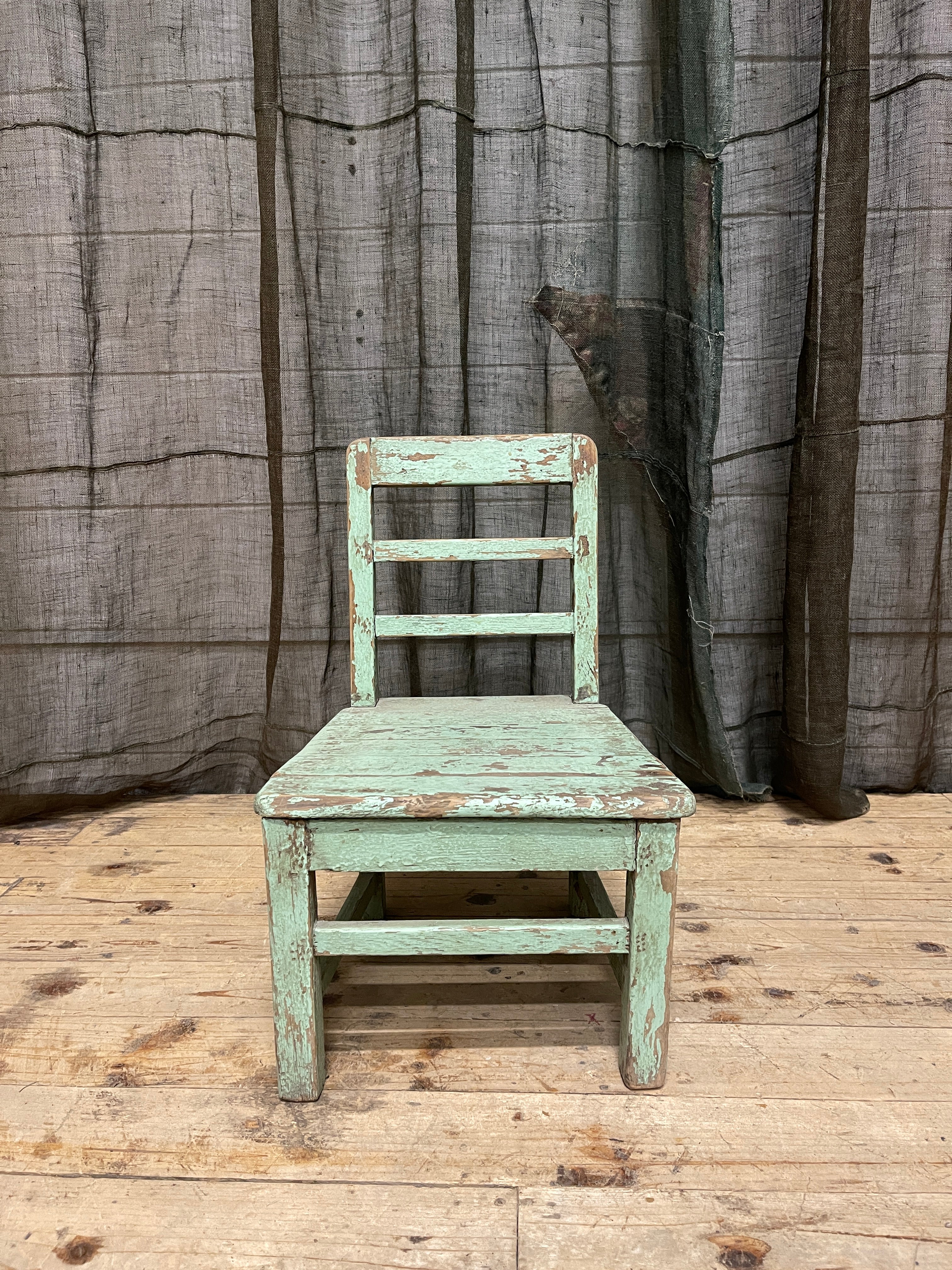 Antique Chinese School Kids Chair