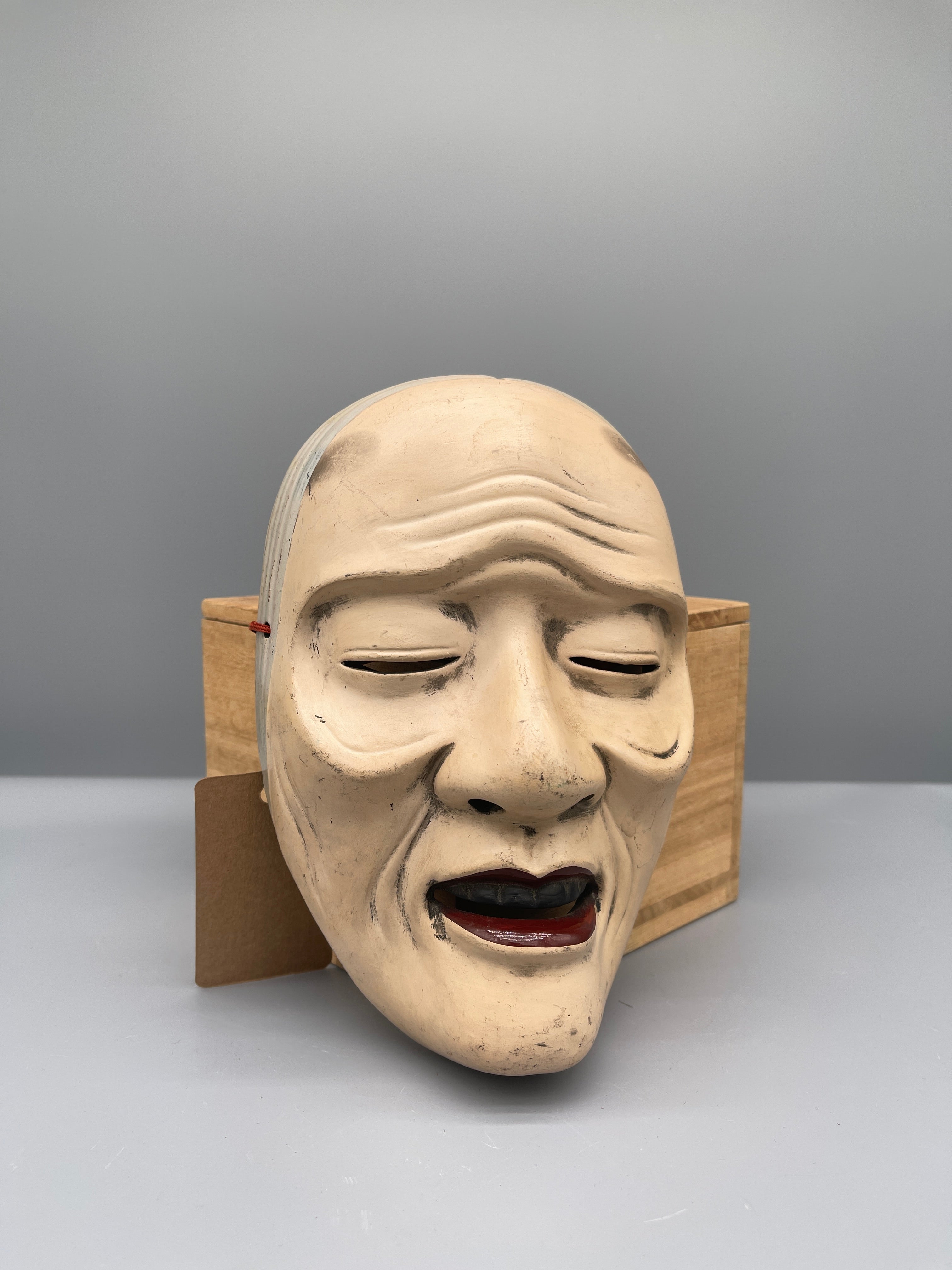 Vintage Japanese Noh Mask - Uba