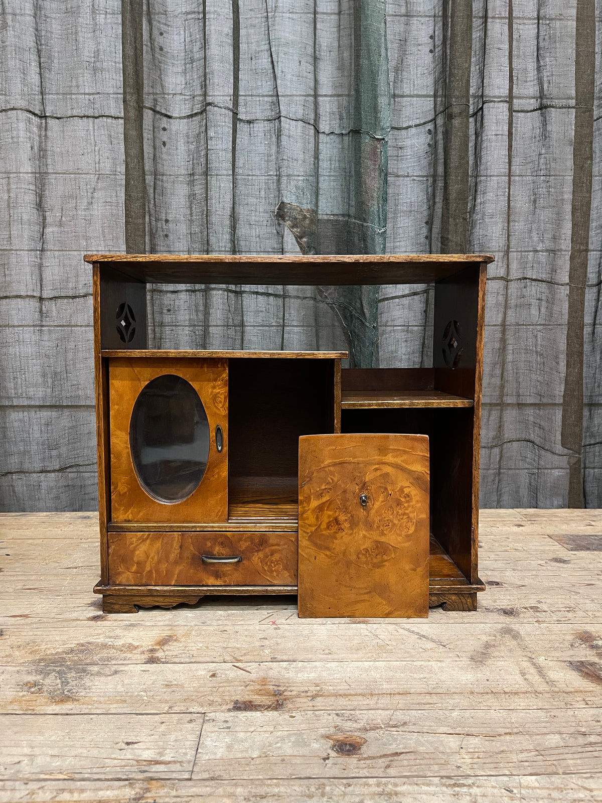 Japanese Small Display Cabinet - Mulberry & Elm | Showa