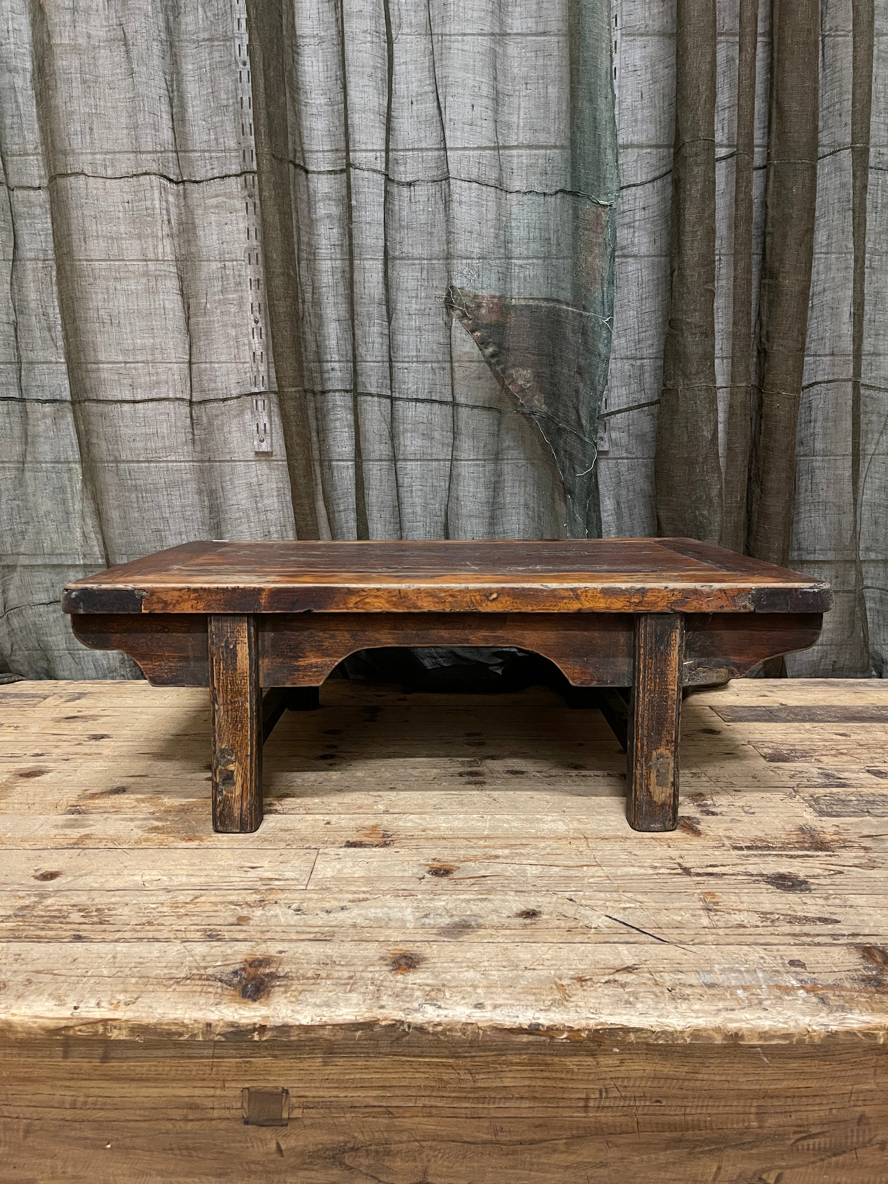 Small Antique Chinese Table, Elm