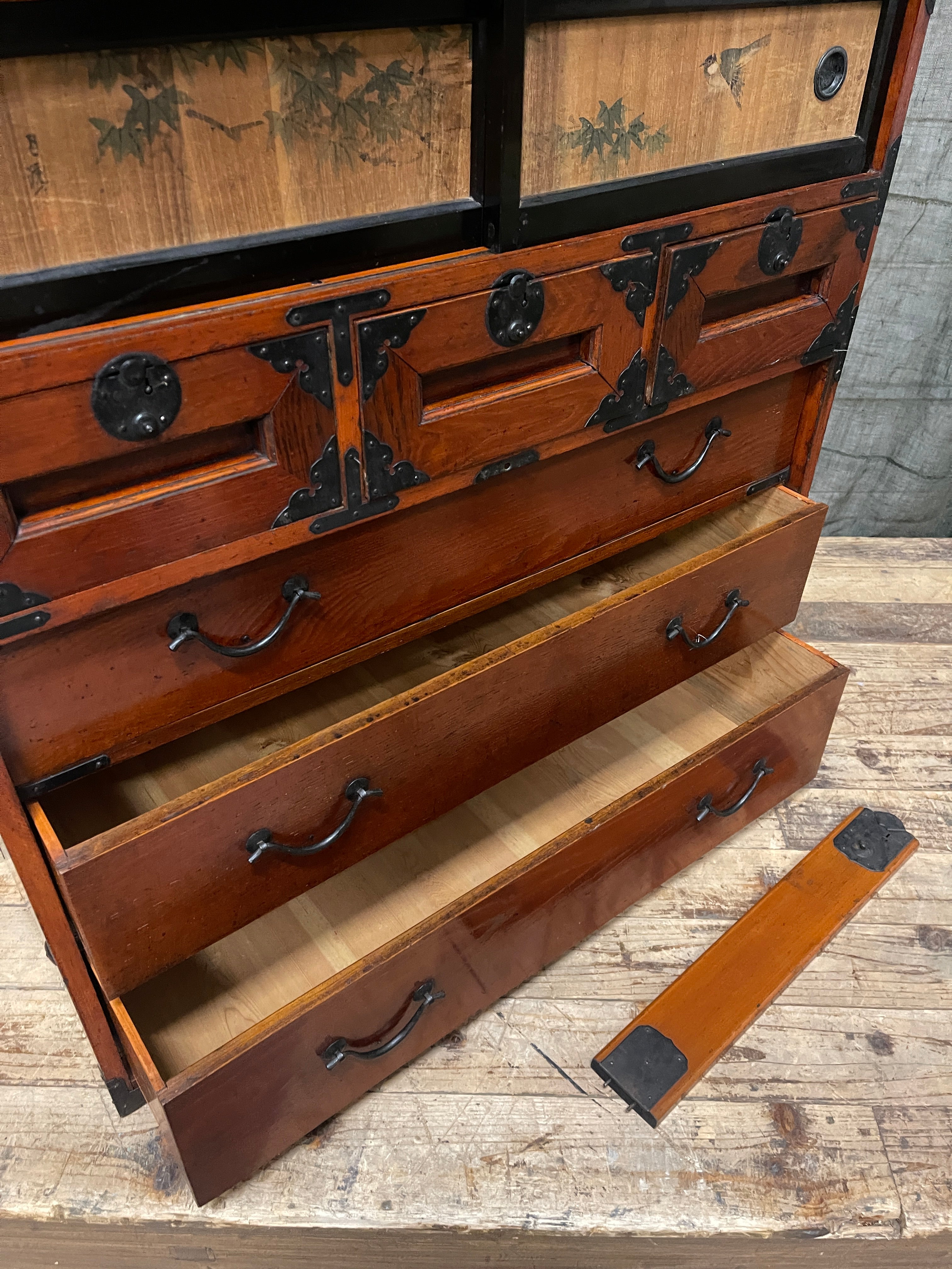Japanese Storage Cabinet From Gifu - Cypress | Meiji