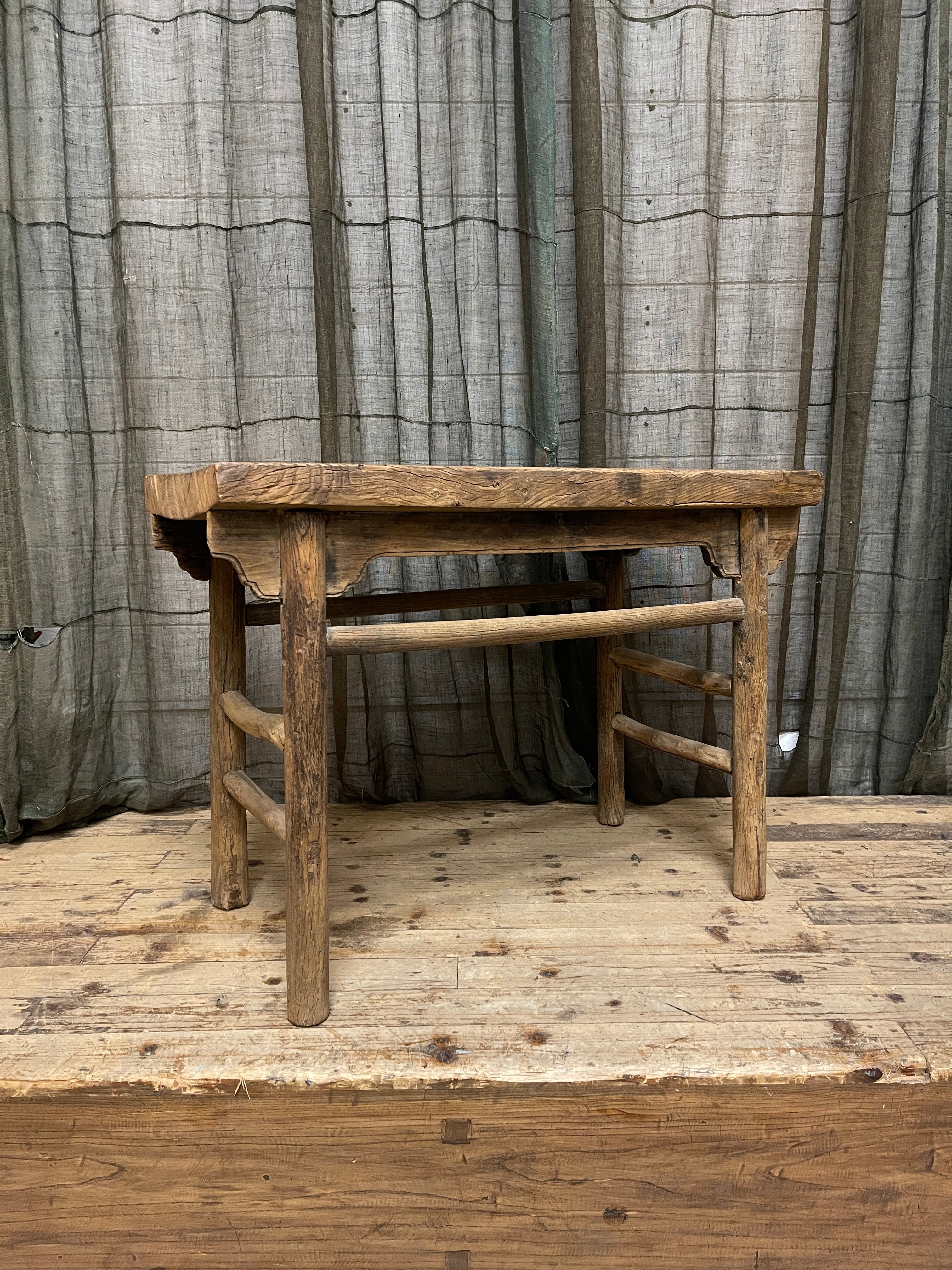 Antique Chinese Hall Table | Elm