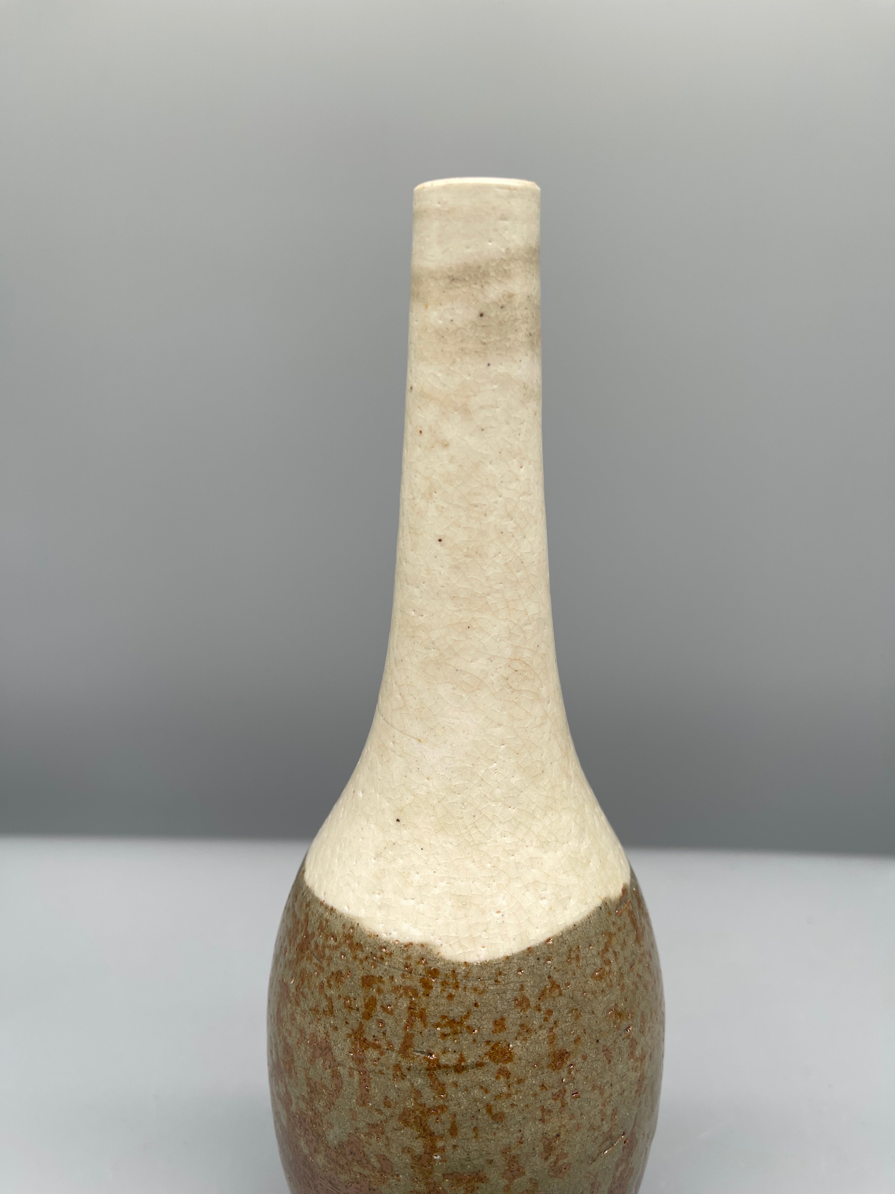 Vintage Japanese Seto Vase By Soukaku Mizuno