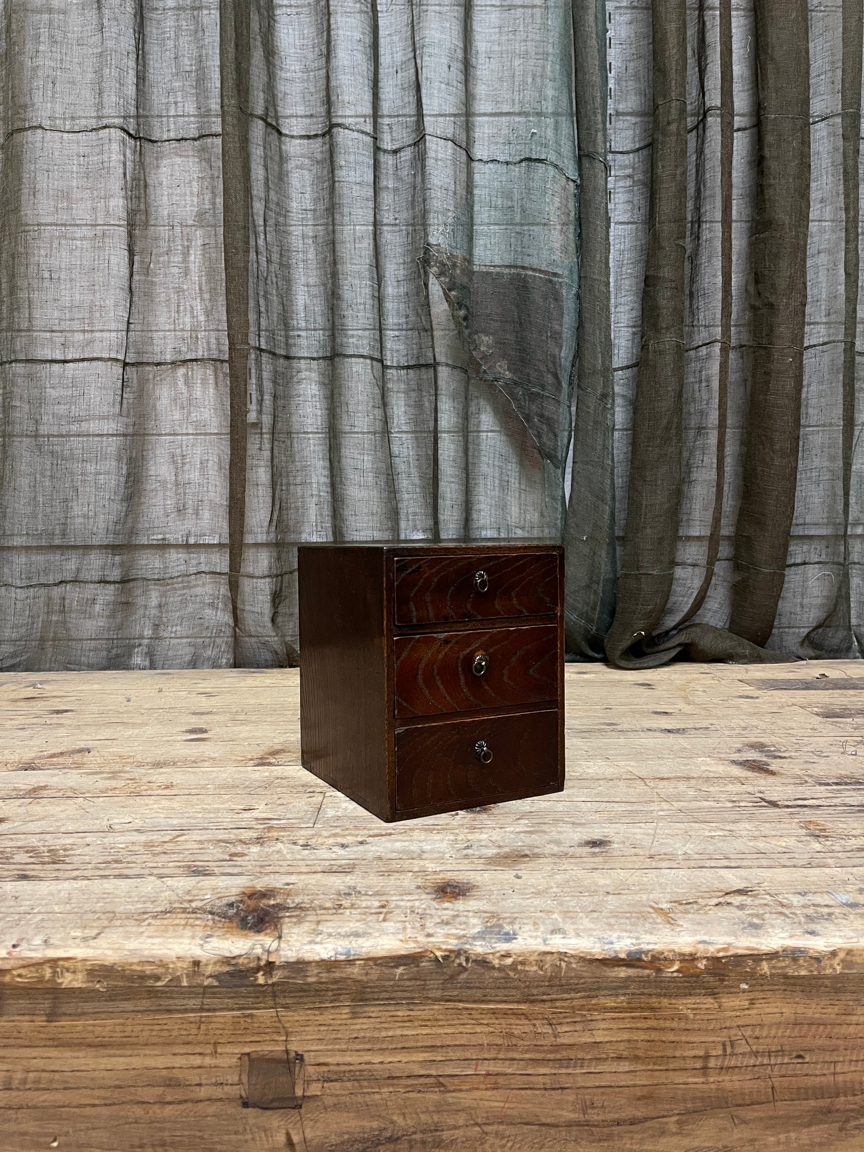 Japanese Three-Drawer Storage Box - 1910's