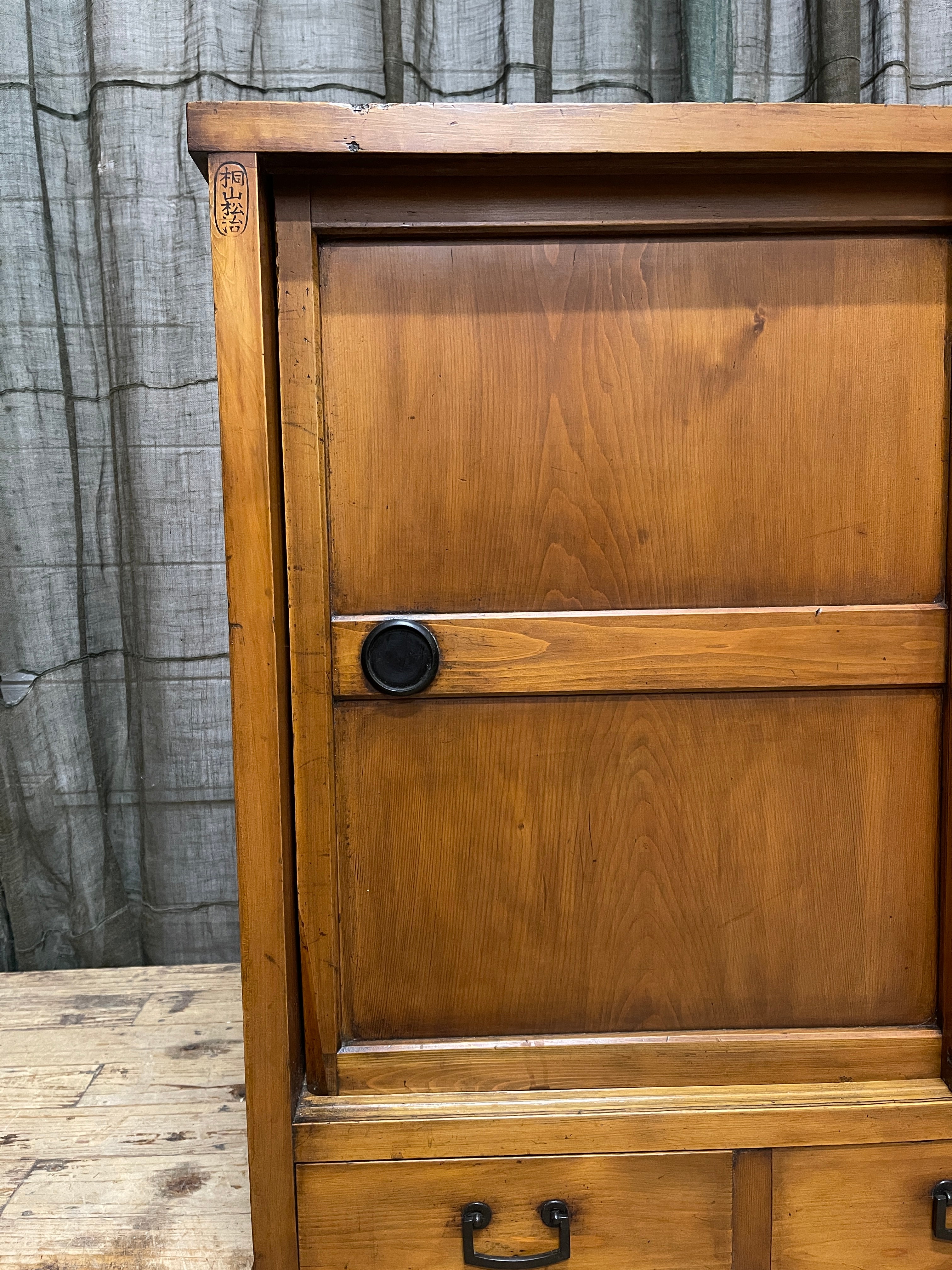 Japanese Storage Cabinet From Gifu - Cypress & Cedar | Meiji
