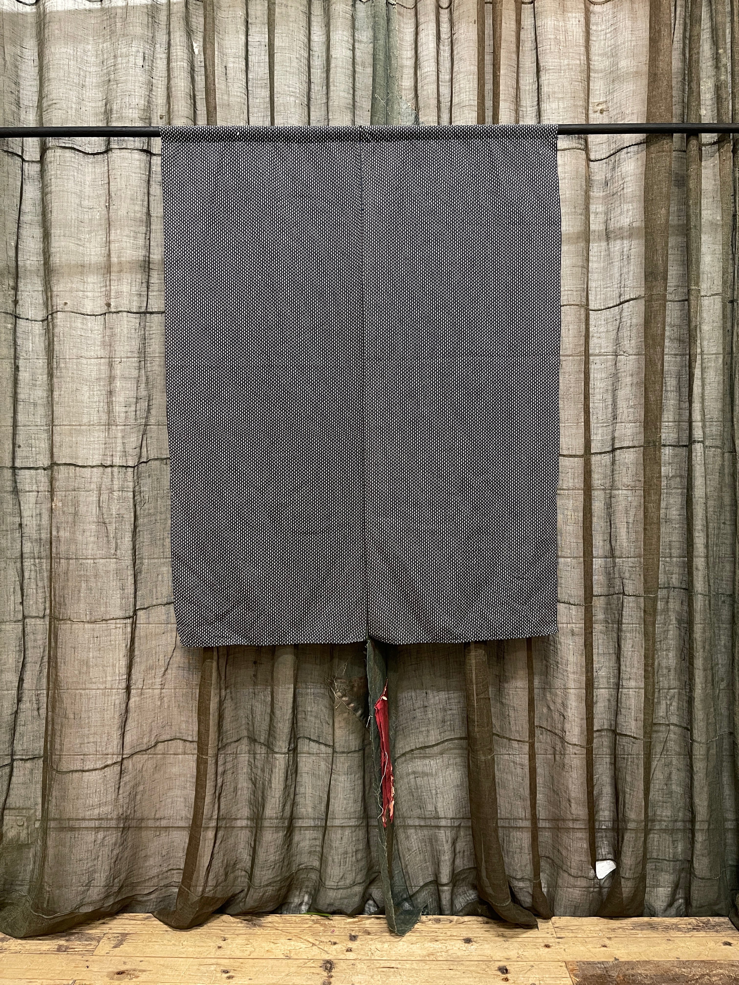 Vintage Japanese Noren - Cotton | Sashiko
