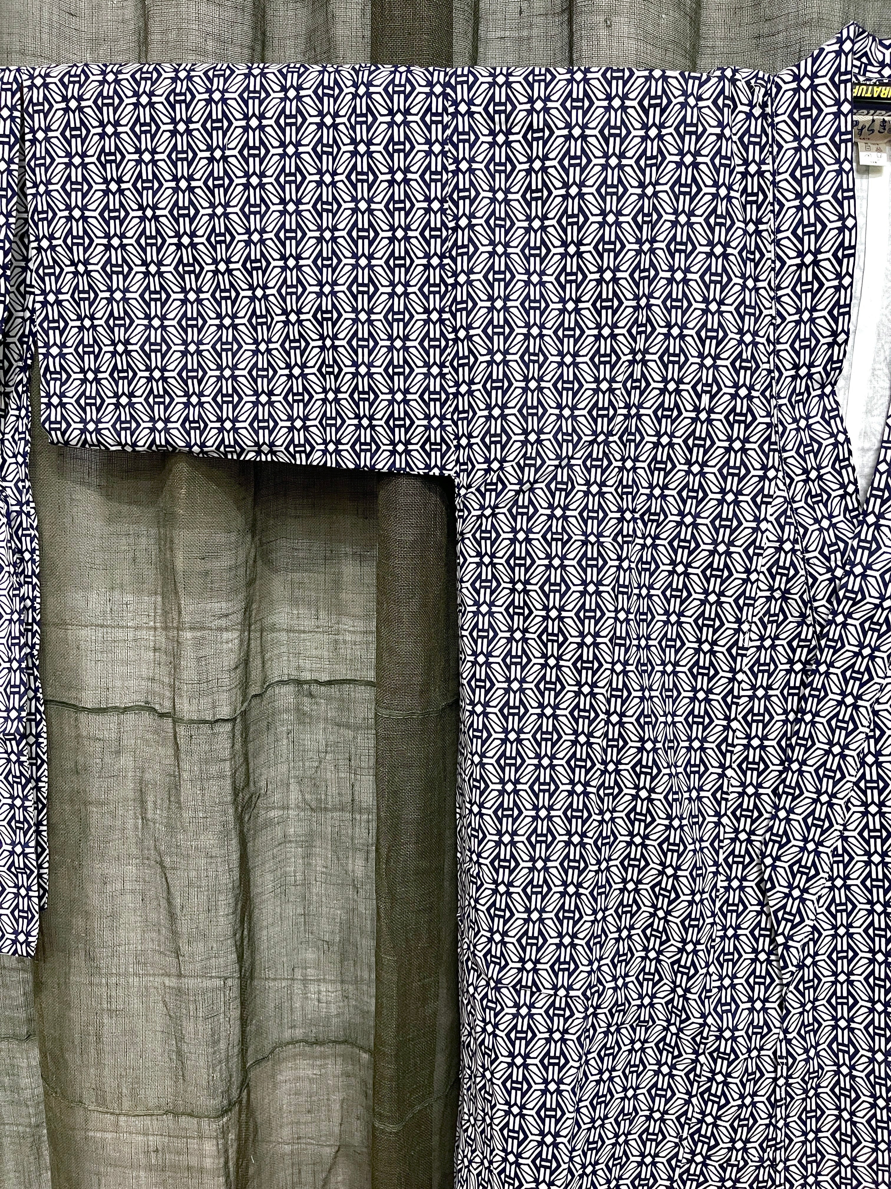 Nemaki, Japanese Cotton House Robe - Unisex