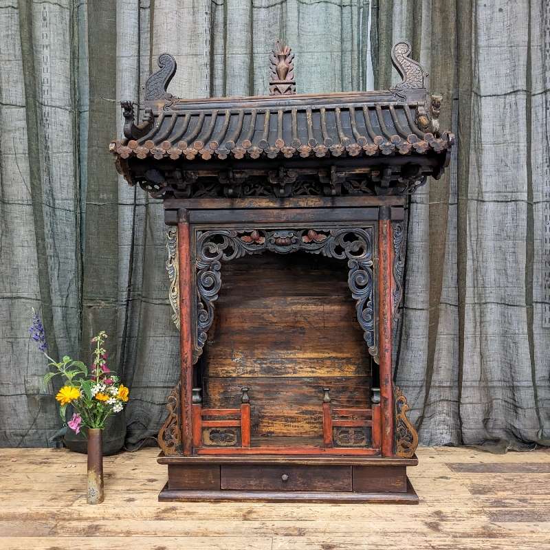 Antique Chinese Ancestral Shrine