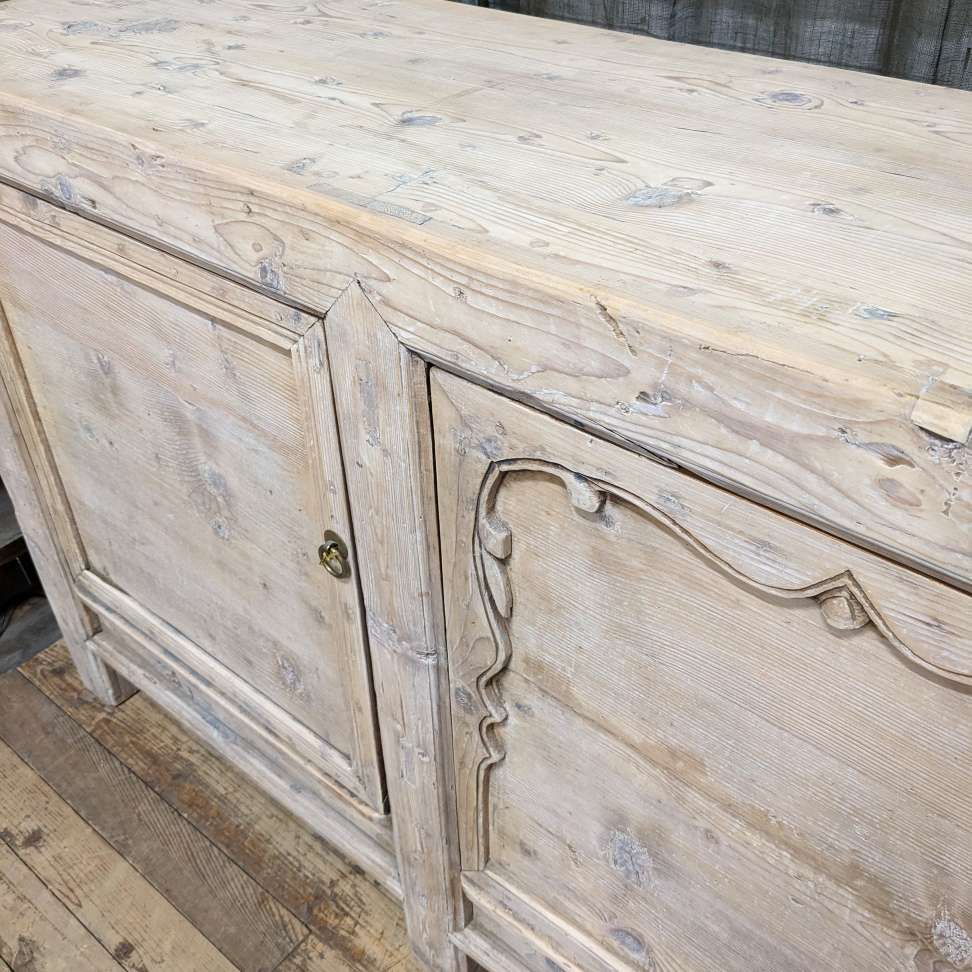 Antique Chinese Sideboard From Gansu Province - Cypress | c.1900