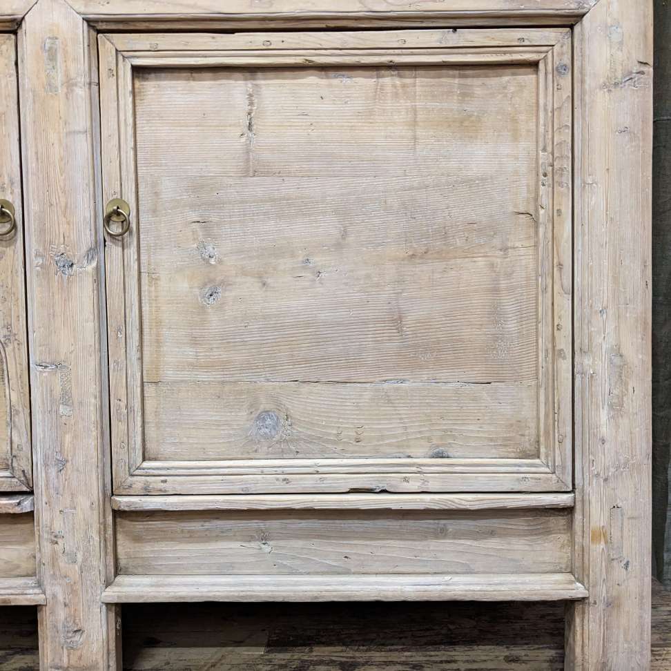 Antique Chinese Sideboard From Gansu Province - Cypress | c.1900