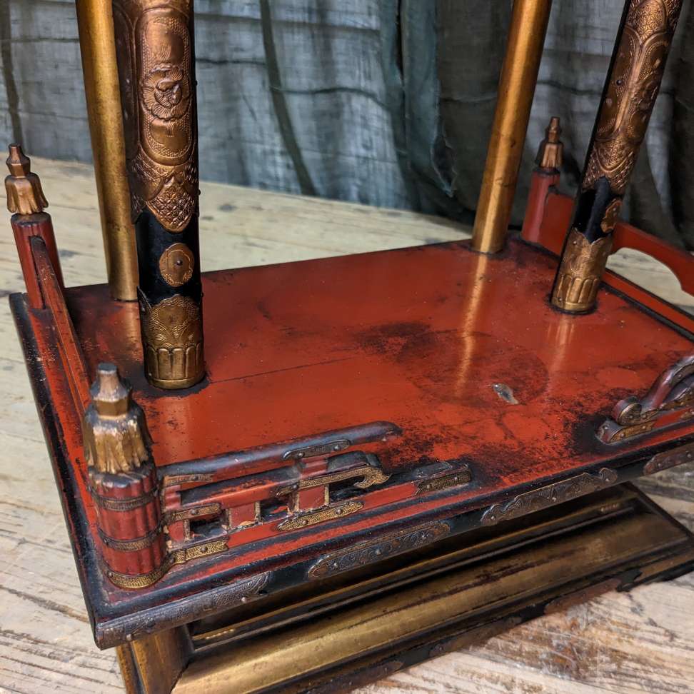Antique Japanese Shrine - Meiji Period