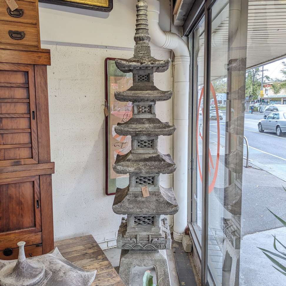 Huge Japanese  Pagoda | Mid 20th Century