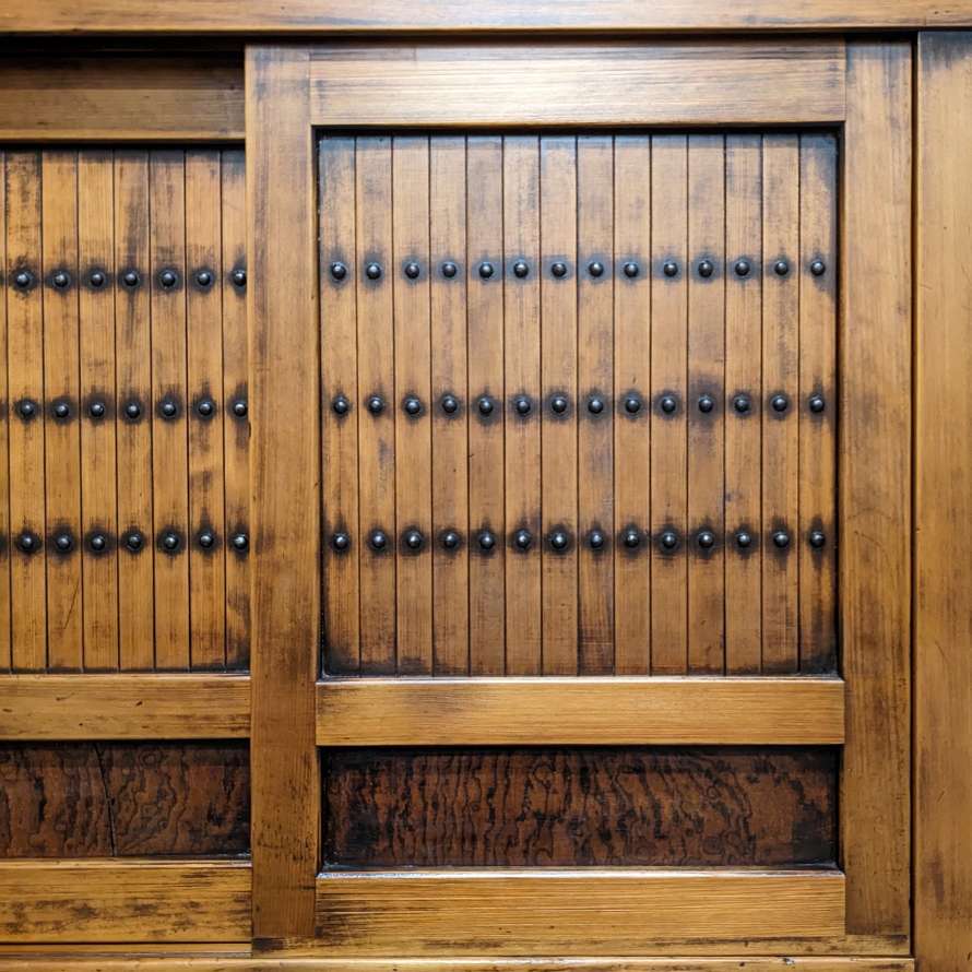 Japanese Mizuya, Kitchen Cabinet - Cedar, Cypress, Elm | c.1880