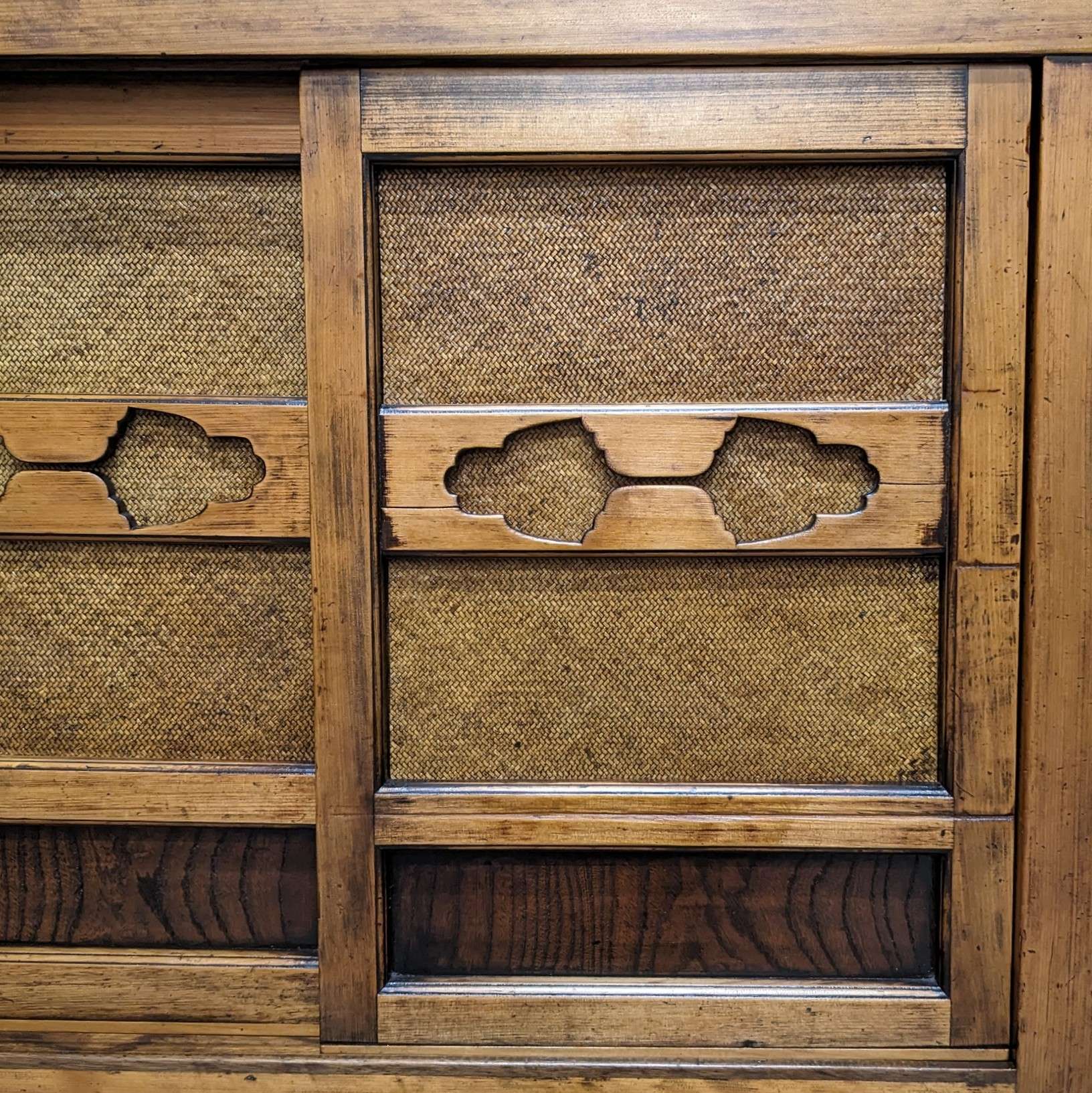 Japanese Mizuya, Kitchen Cabinet - Cedar, Cypress, Elm | c.1880
