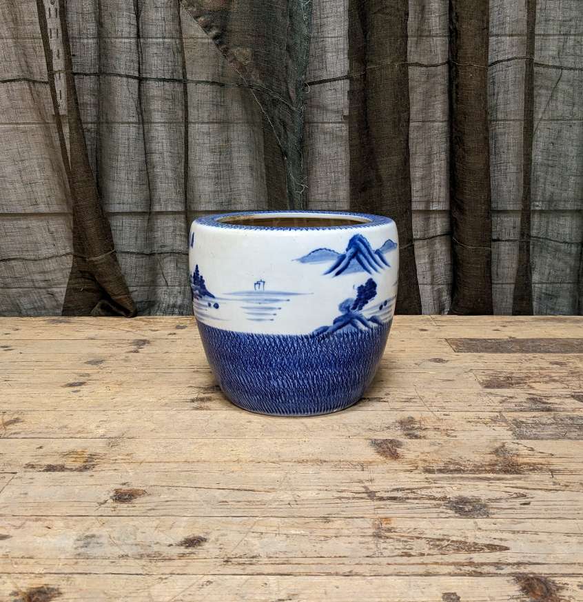 Japanes Porcelain Hibachi | c.1960