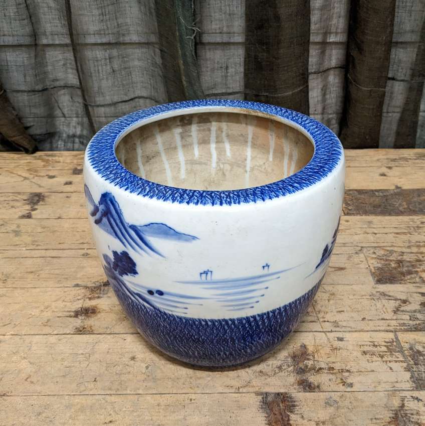 Japanes Porcelain Hibachi | c.1960