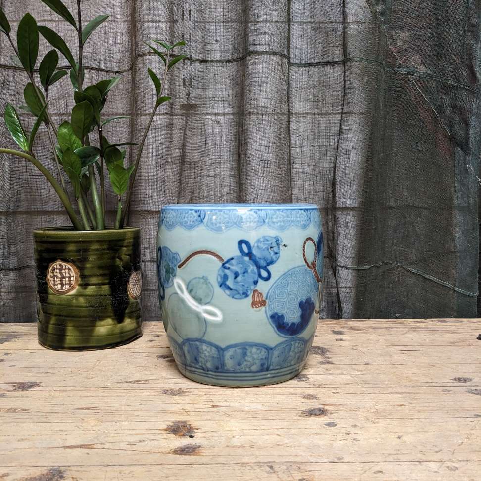 Japanes Porcelain Hibachi | c.1960